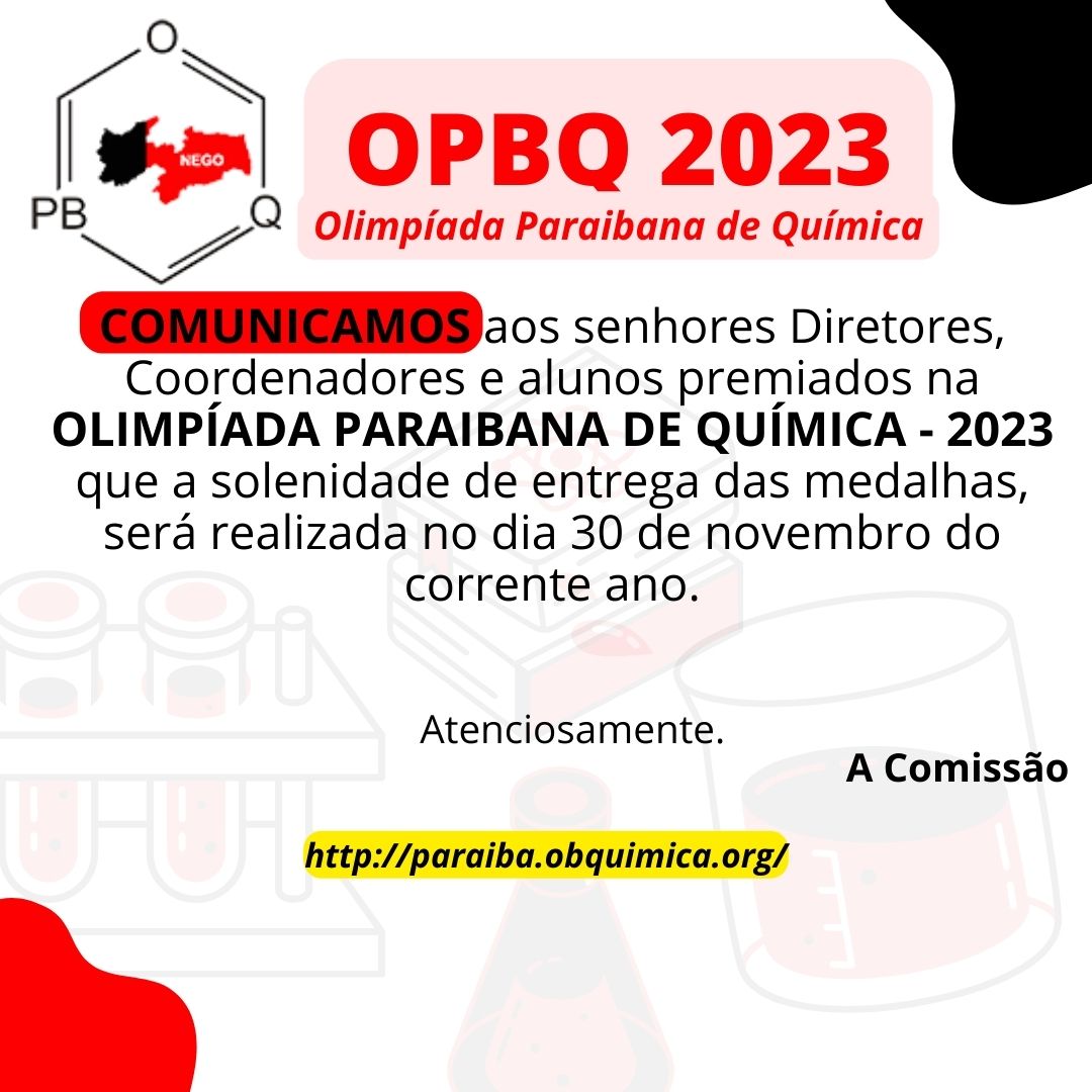 Solenidade de Premiação - OPBQ 2023
