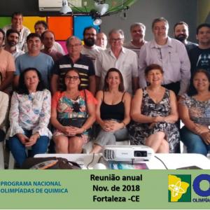 Reunião Anual dos Coordenadores de Química - 2018