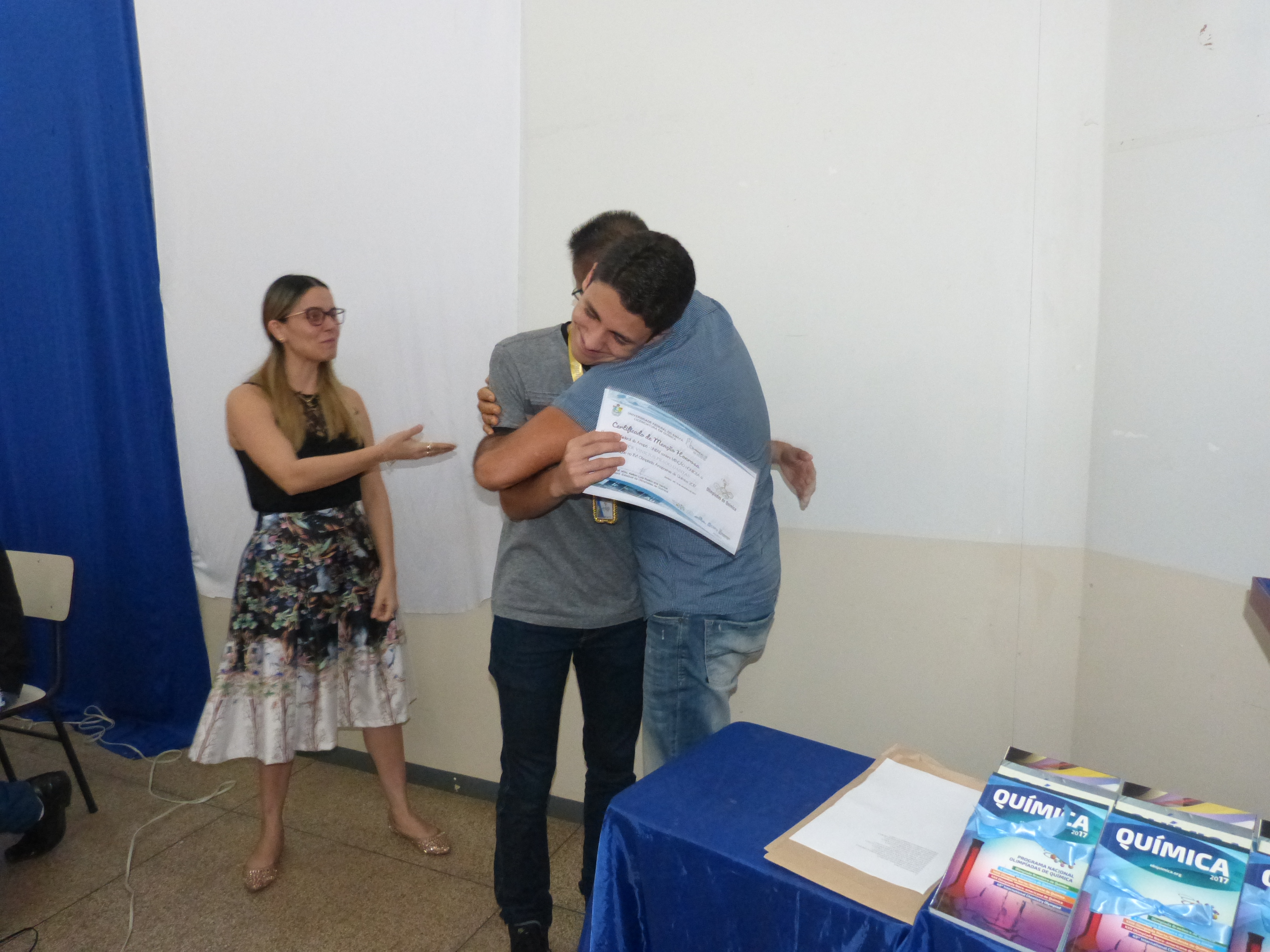 2017 - CERIMÔNIA DE PREMIAÇÃO DA XVI OLIMPÍADA AMAPAENSE DE QUÍMICA