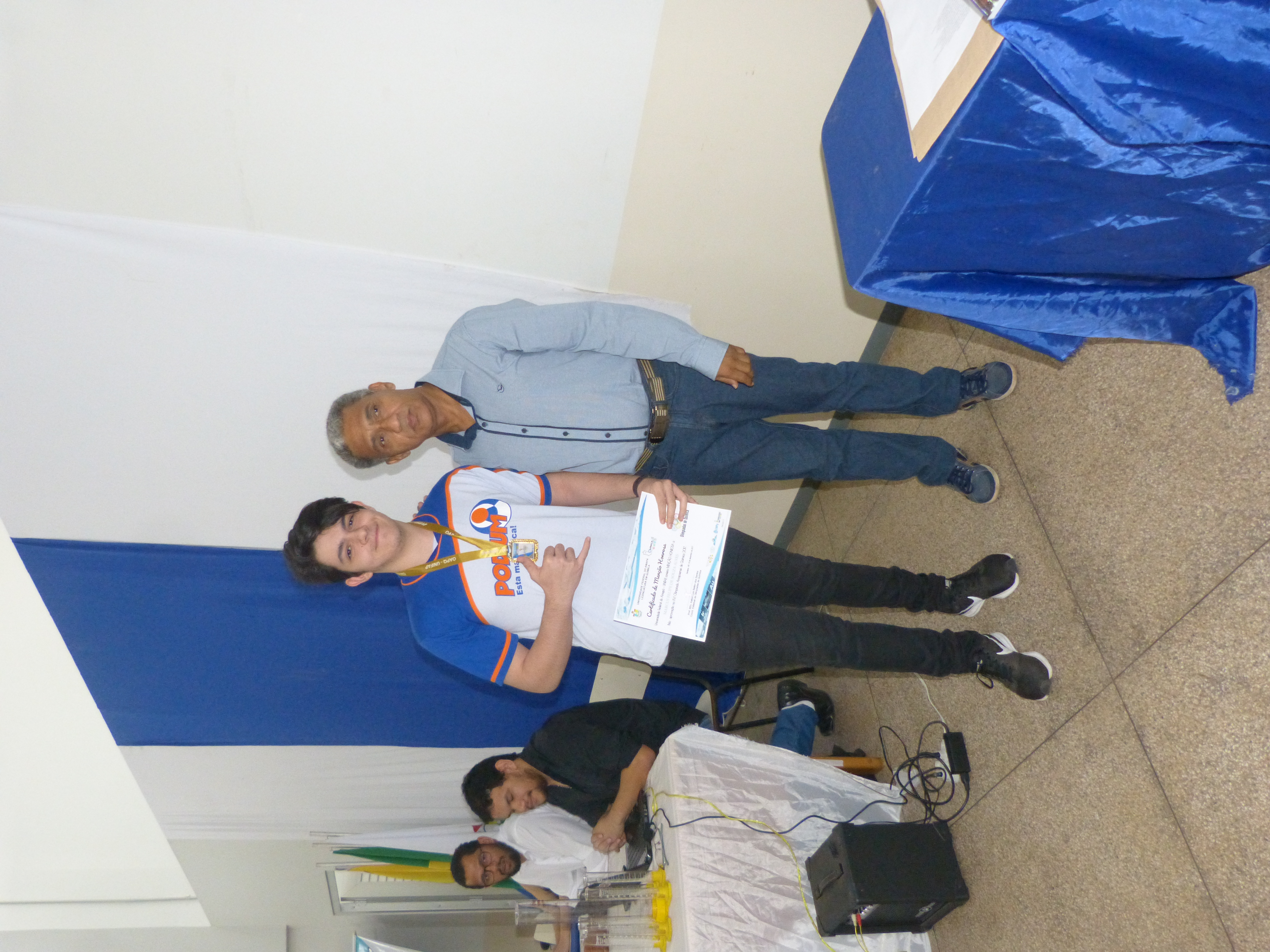 2017 - CERIMÔNIA DE PREMIAÇÃO DA XVI OLIMPÍADA AMAPAENSE DE QUÍMICA