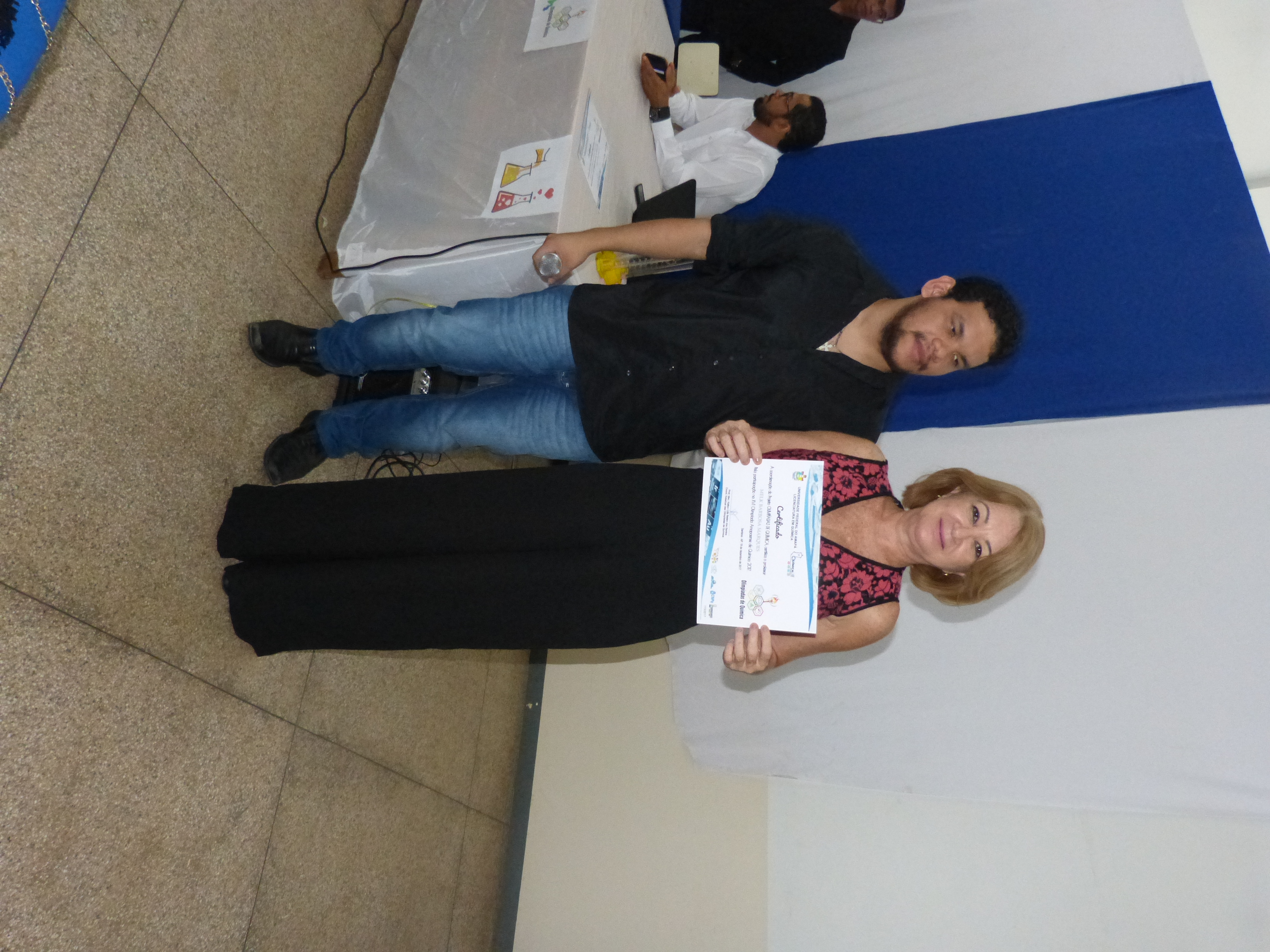 2017 - CERIMÔNIA DE PREMIAÇÃO DA XVI OLIMPÍADA AMAPAENSE DE QUÍMICA