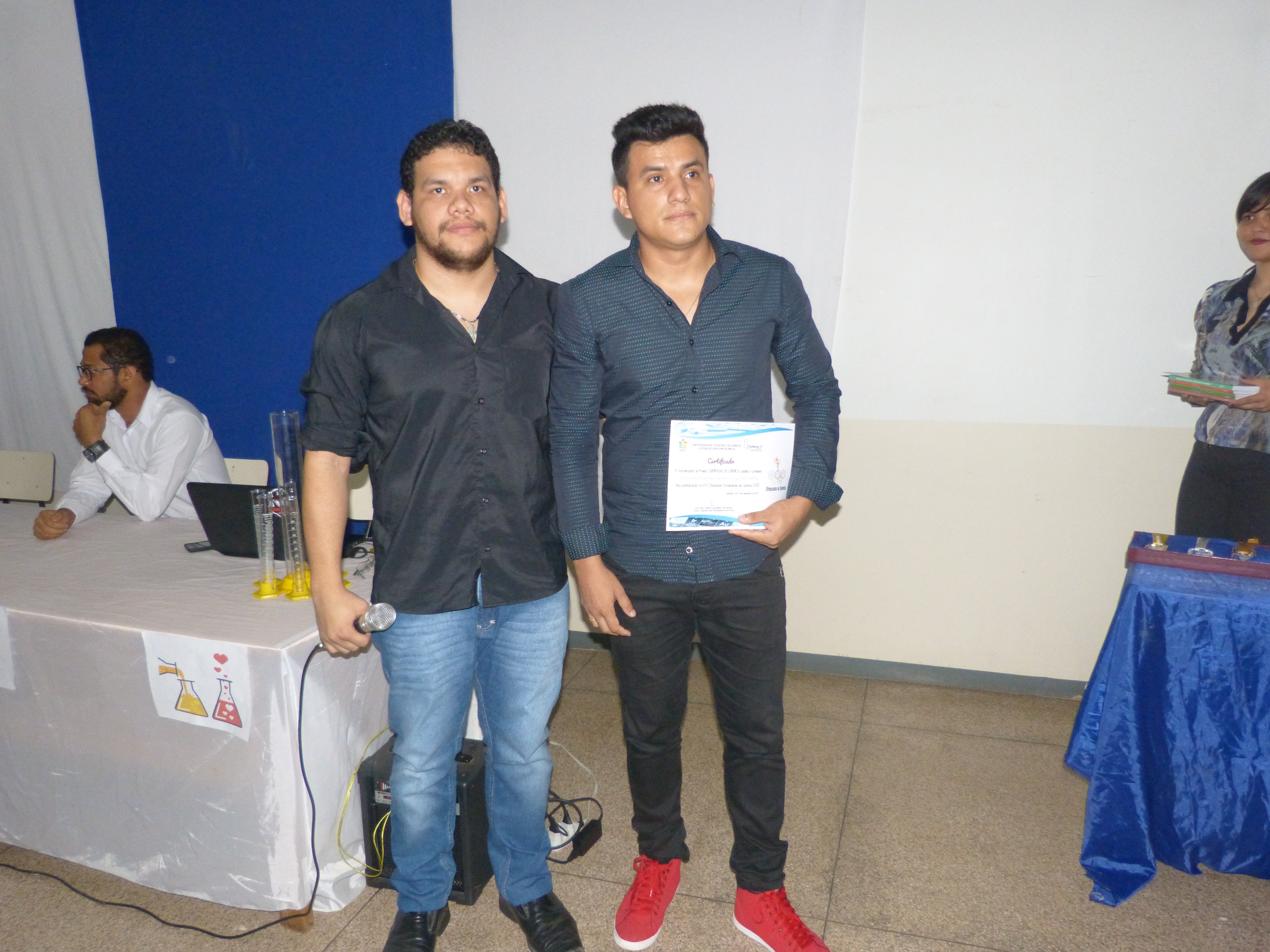 2017 - CERIMÔNIA DE PREMIAÇÃO DA XVI OLIMPÍADA AMAPAENSE DE QUÍMICA