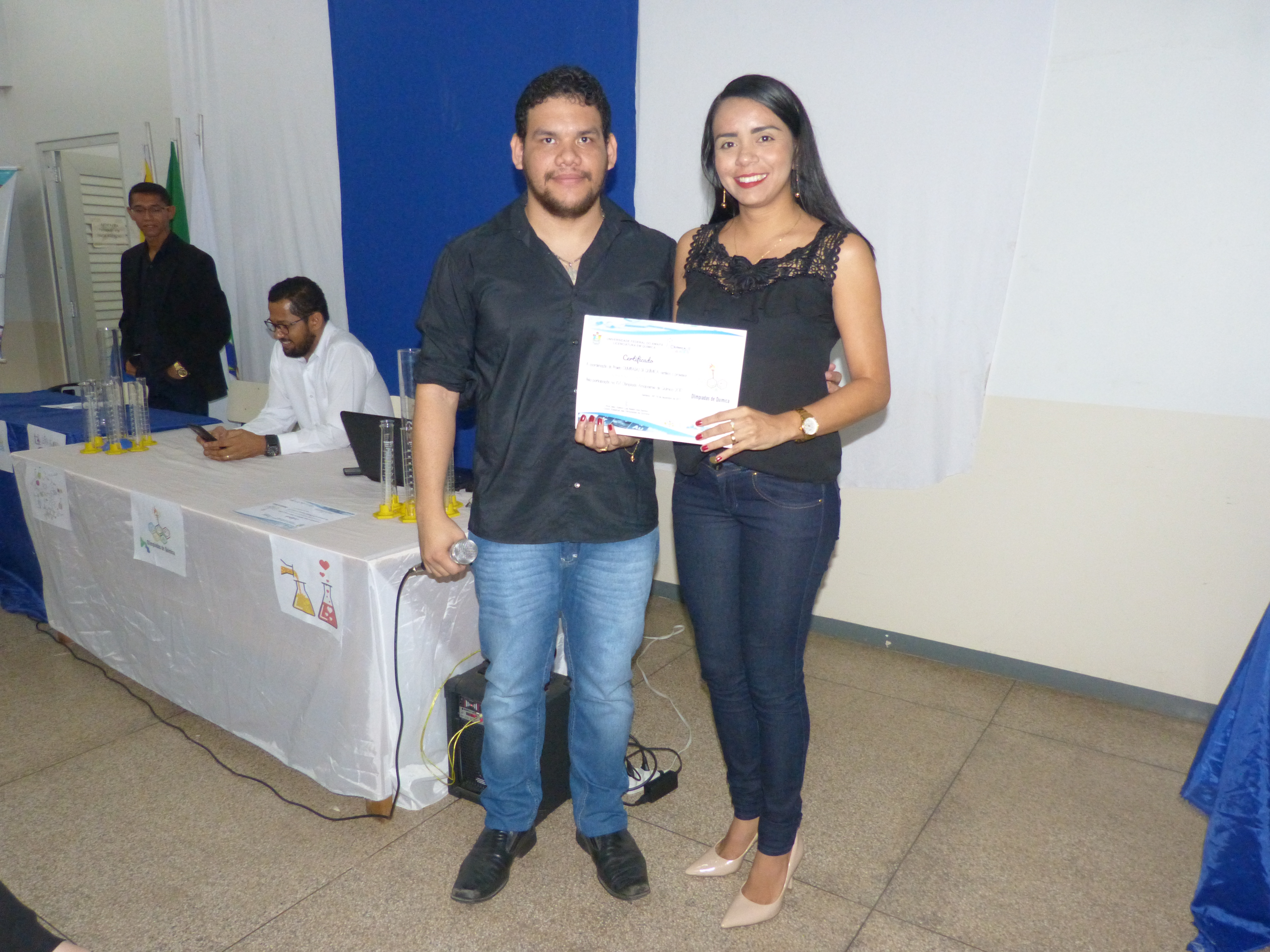 2017 - CERIMÔNIA DE PREMIAÇÃO DA XVI OLIMPÍADA AMAPAENSE DE QUÍMICA