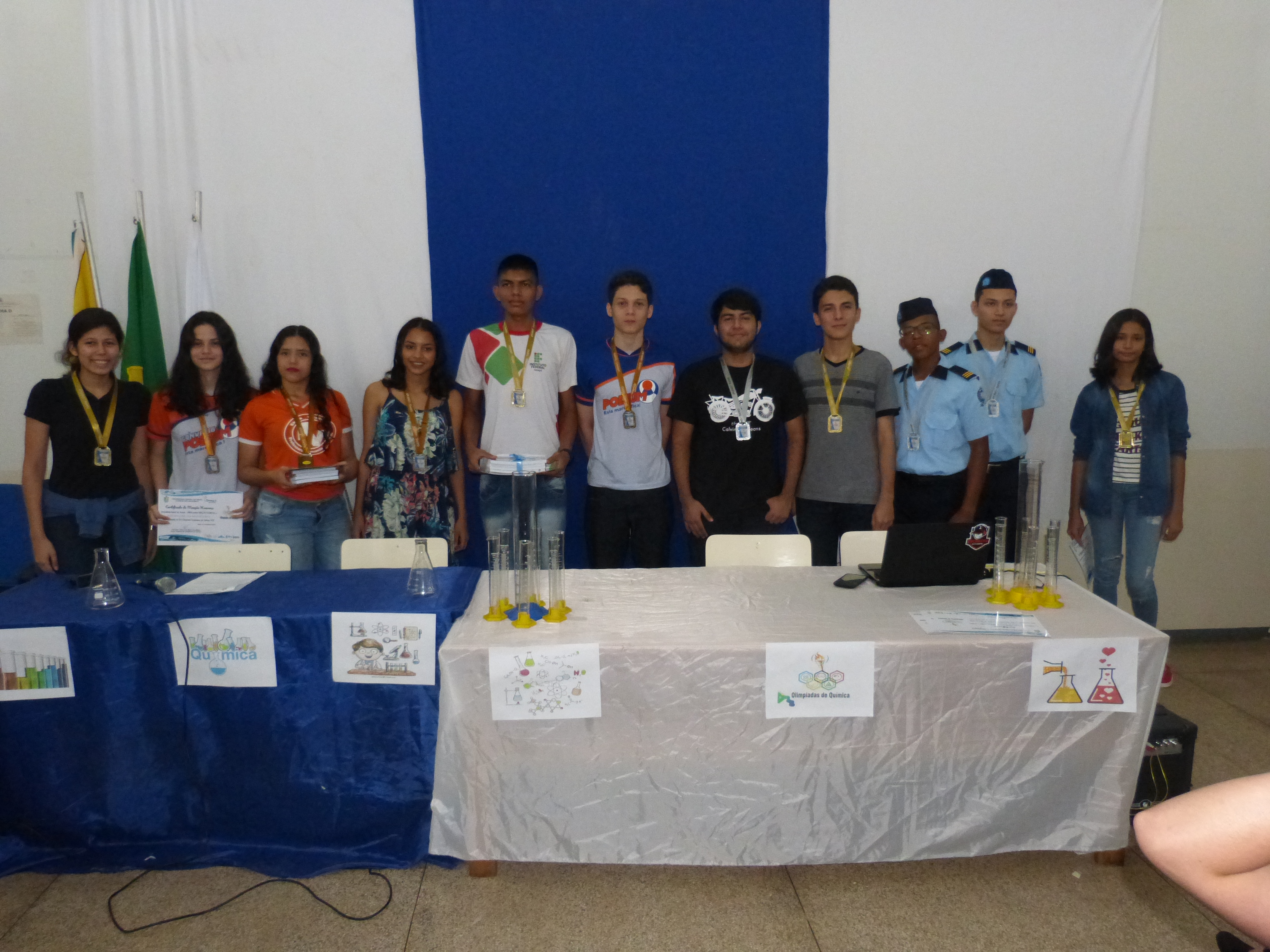 2017 - CERIMÔNIA DE PREMIAÇÃO DA XVI OLIMPÍADA AMAPAENSE DE QUÍMICA