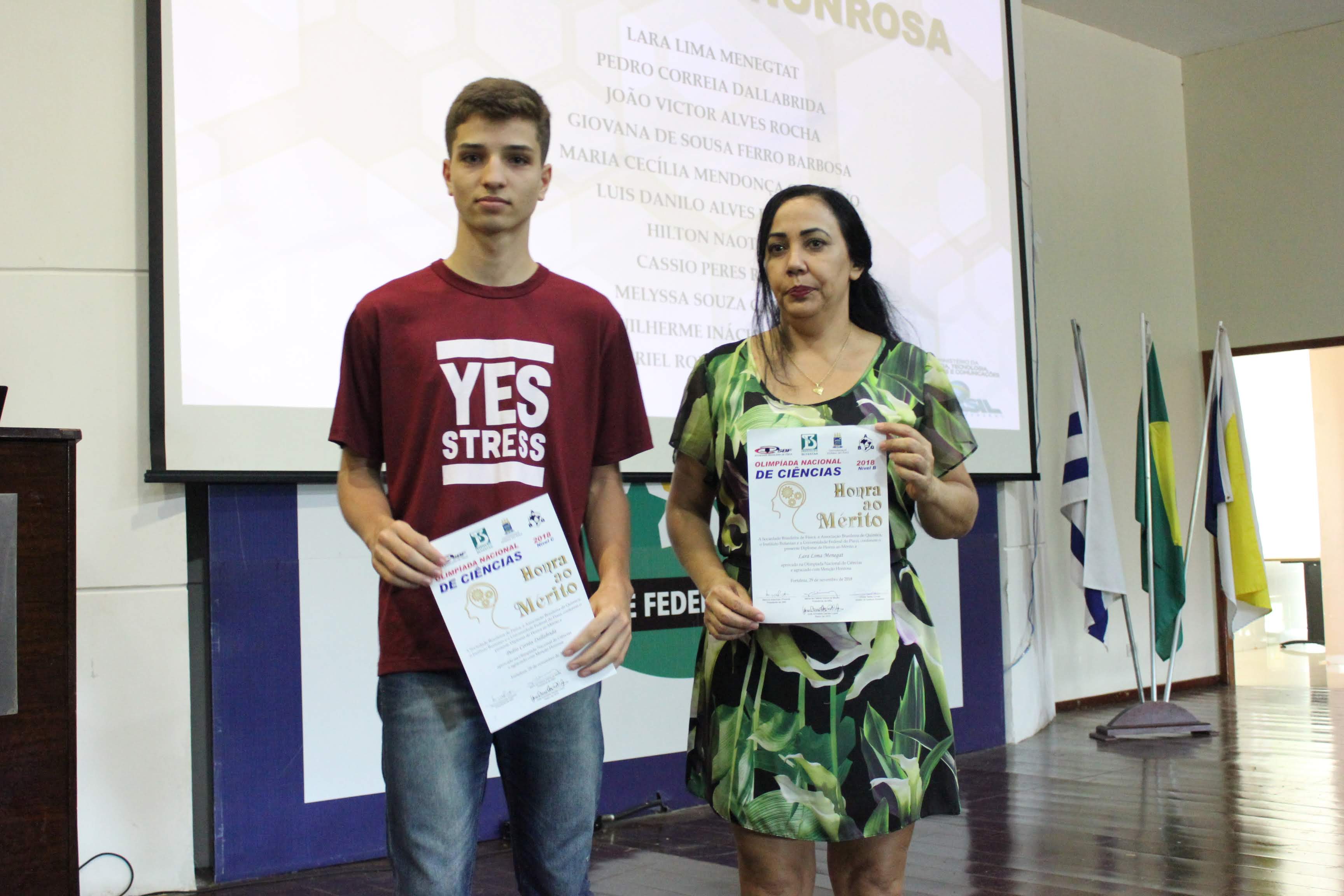 Solenidade 2018 de Premiação Olimpíada Tocantinense de Química 2018