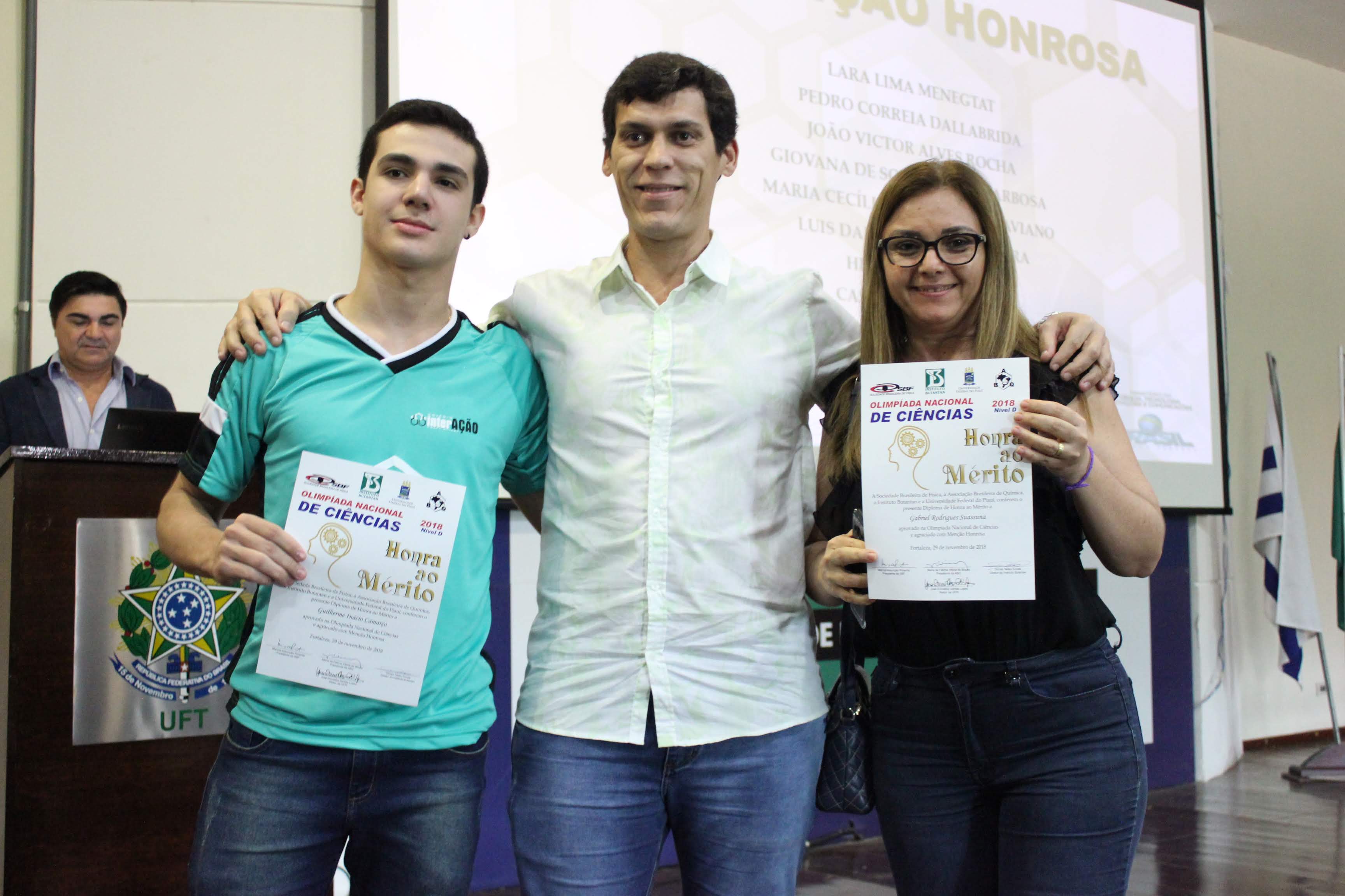 Solenidade 2018 de Premiação Olimpíada Tocantinense de Química 2018