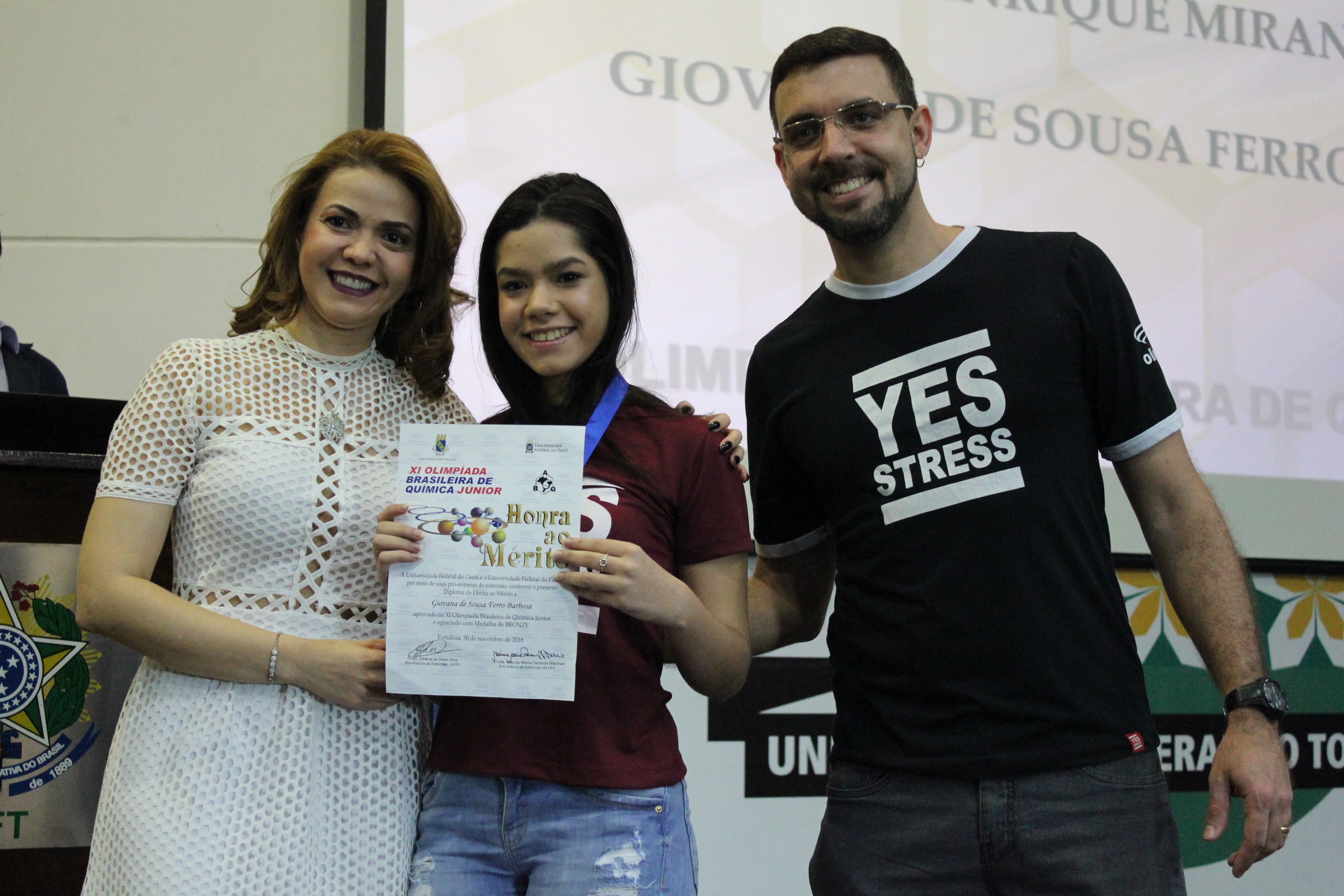 Solenidade 2018 de Premiação Olimpíada Tocantinense de Química 2018