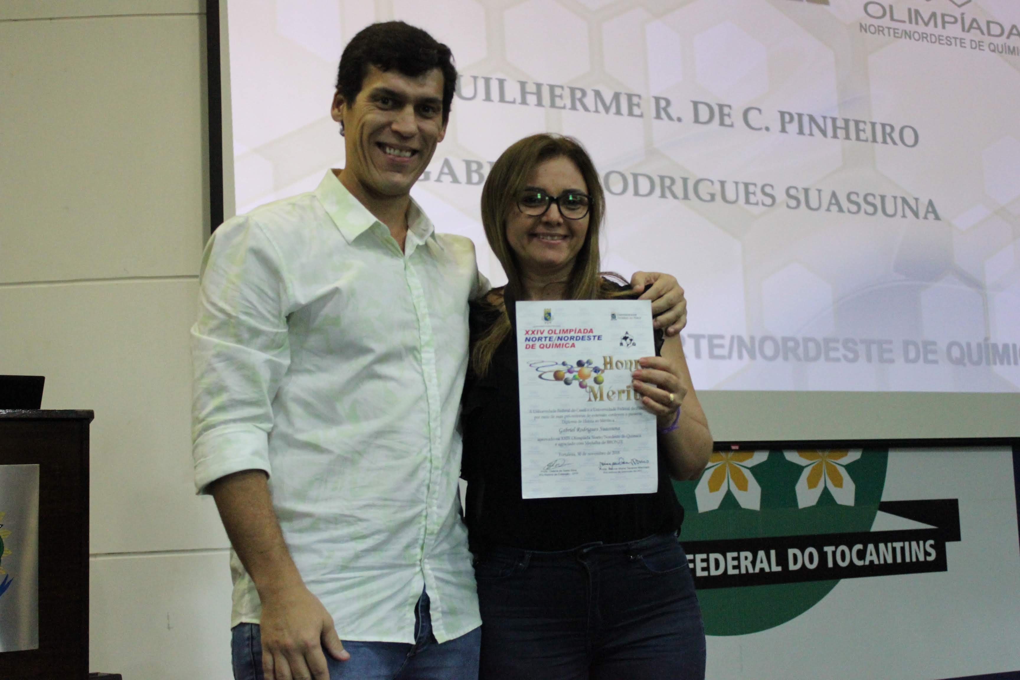 Solenidade 2018 de Premiação Olimpíada Tocantinense de Química 2018