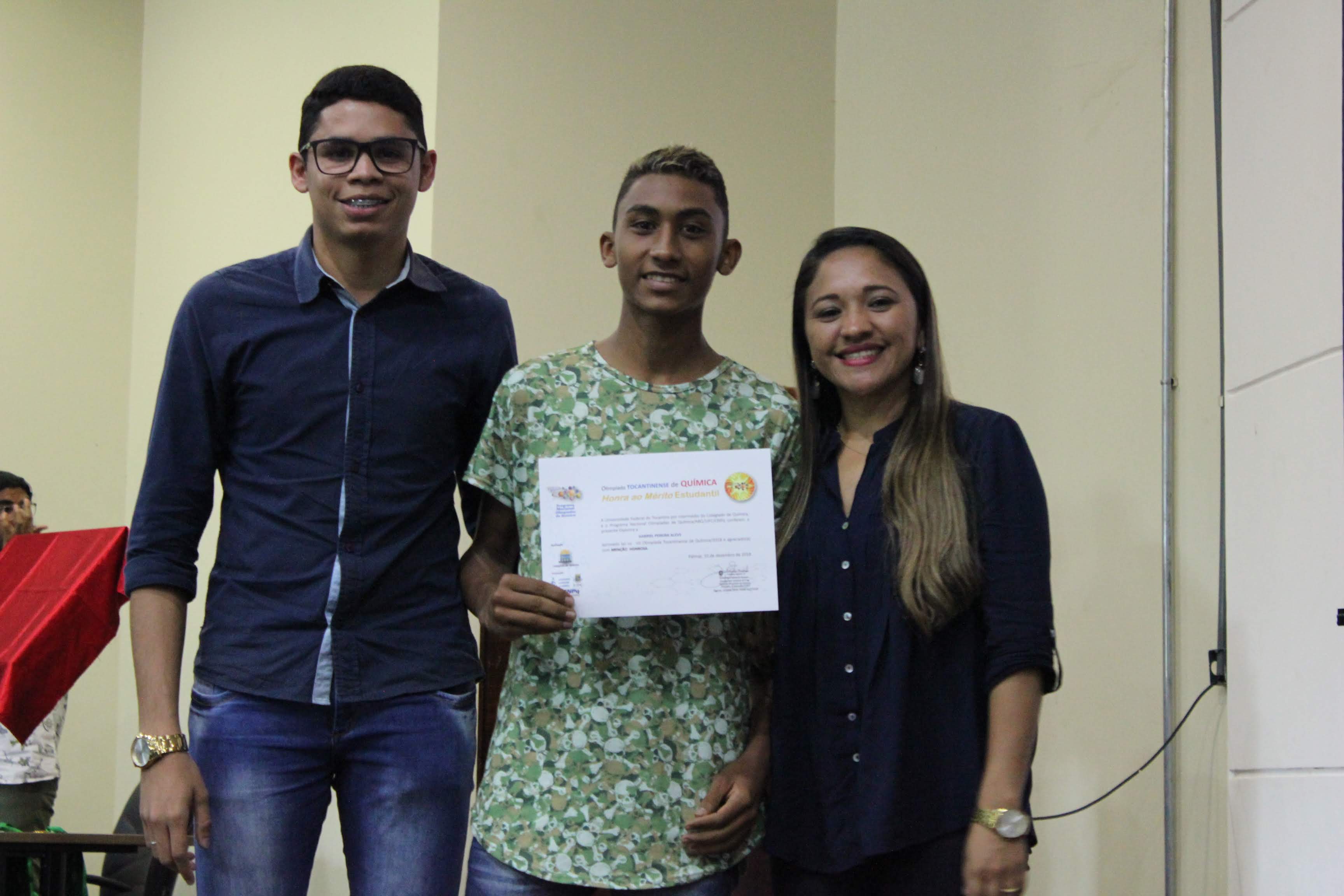 Solenidade 2018 de Premiação Olimpíada Tocantinense de Química 2018