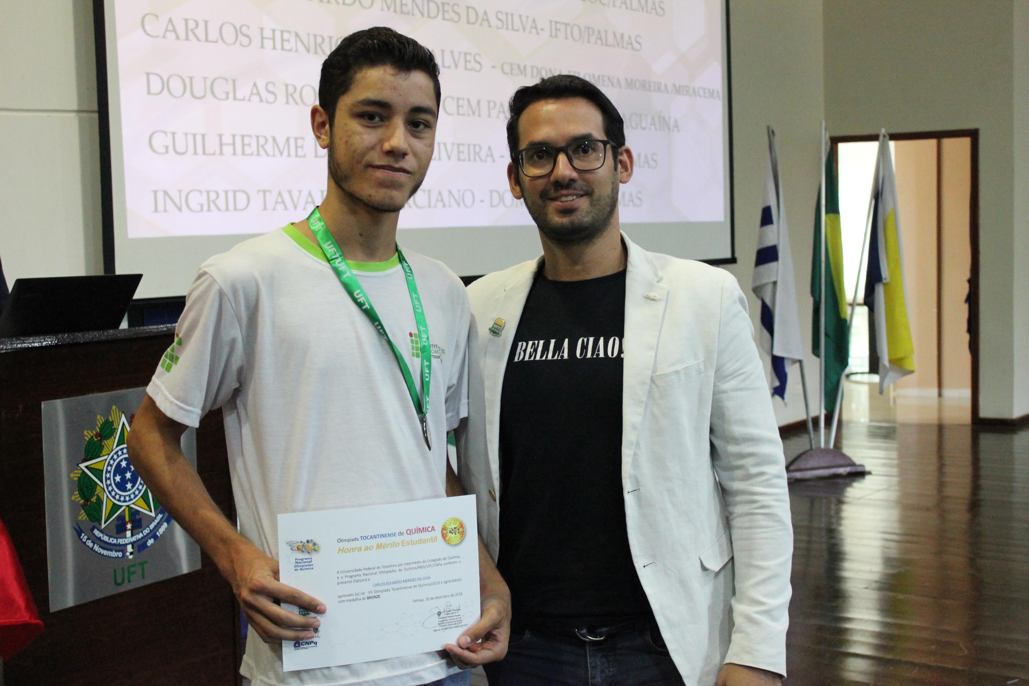 Solenidade 2018 de Premiação Olimpíada Tocantinense de Química 2018