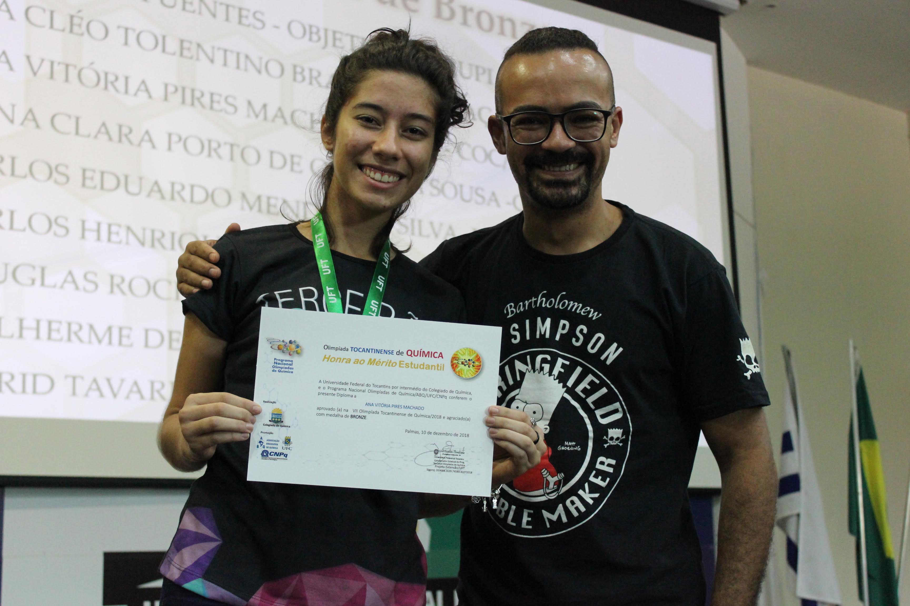 Solenidade 2018 de Premiação Olimpíada Tocantinense de Química 2018