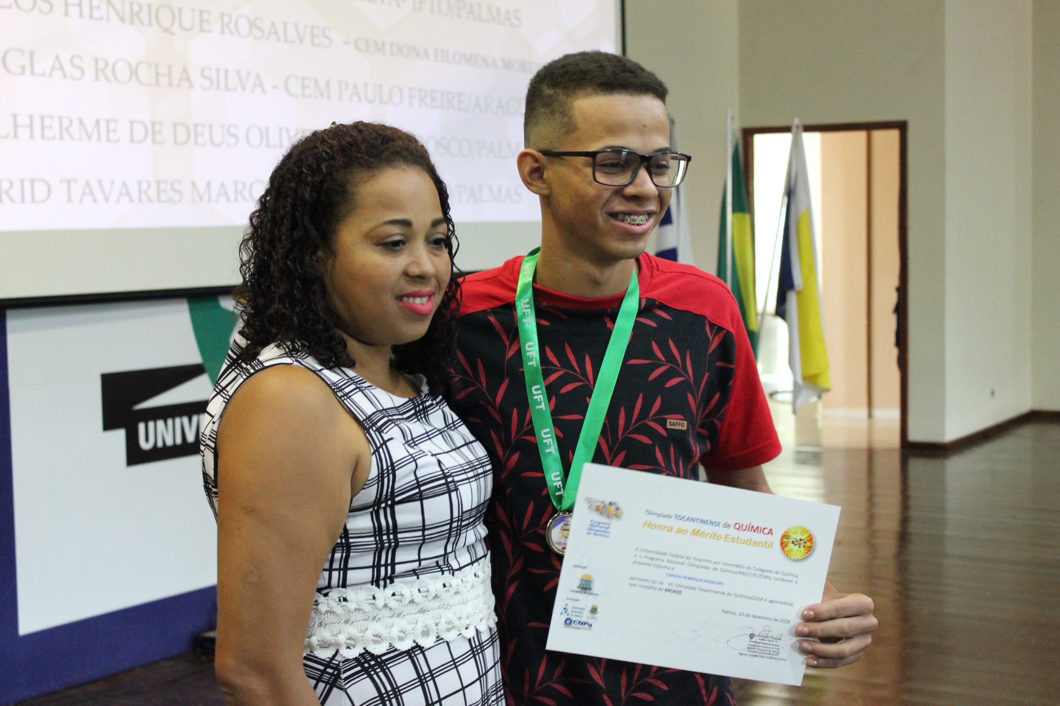 Solenidade 2018 de Premiação Olimpíada Tocantinense de Química 2018