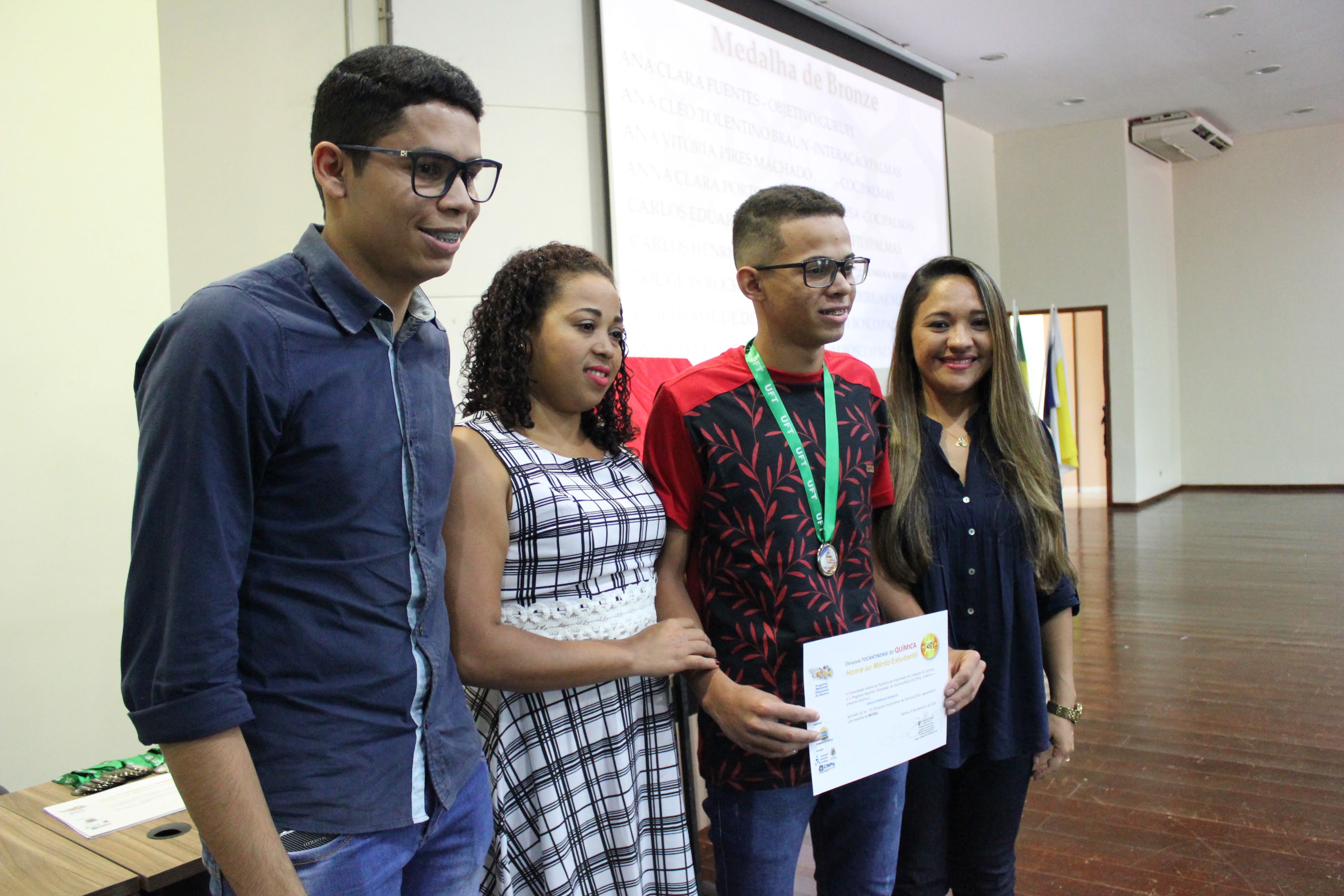 Solenidade 2018 de Premiação Olimpíada Tocantinense de Química 2018