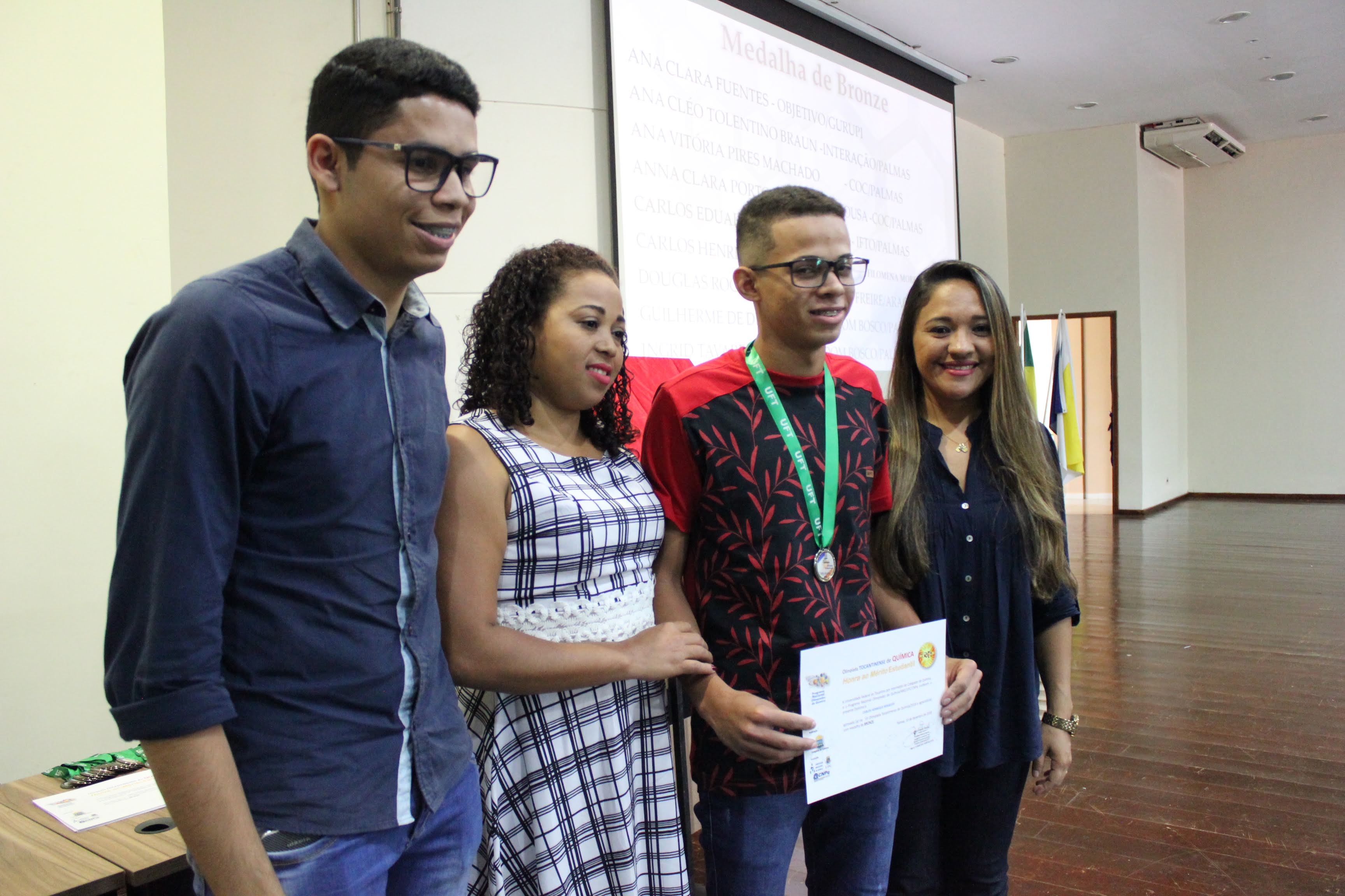 Solenidade 2018 de Premiação Olimpíada Tocantinense de Química 2018