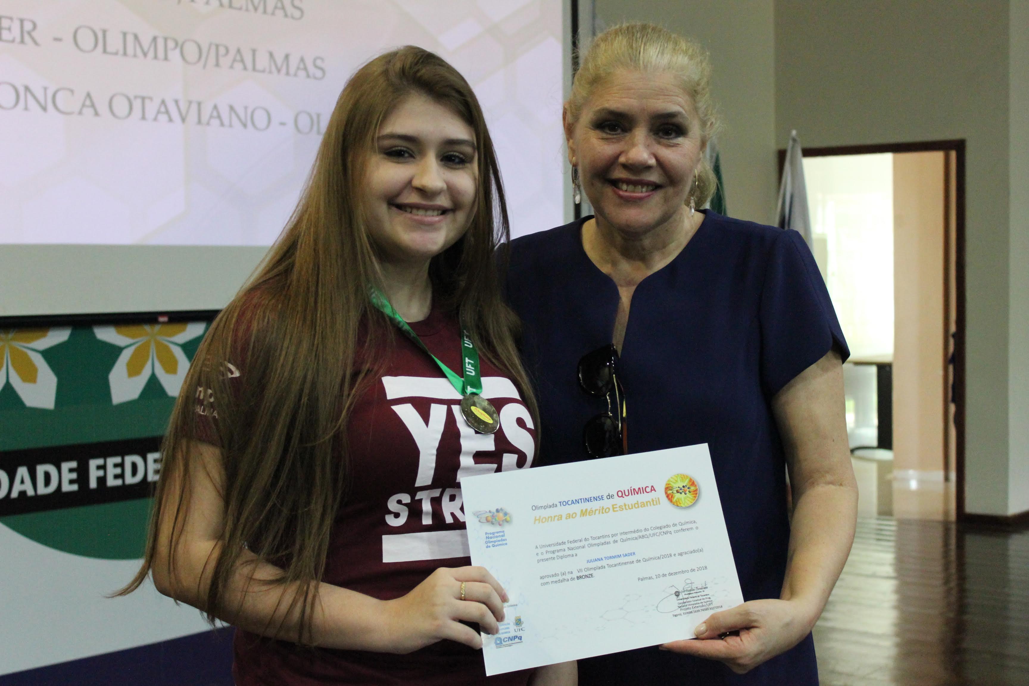 Solenidade 2018 de Premiação Olimpíada Tocantinense de Química 2018