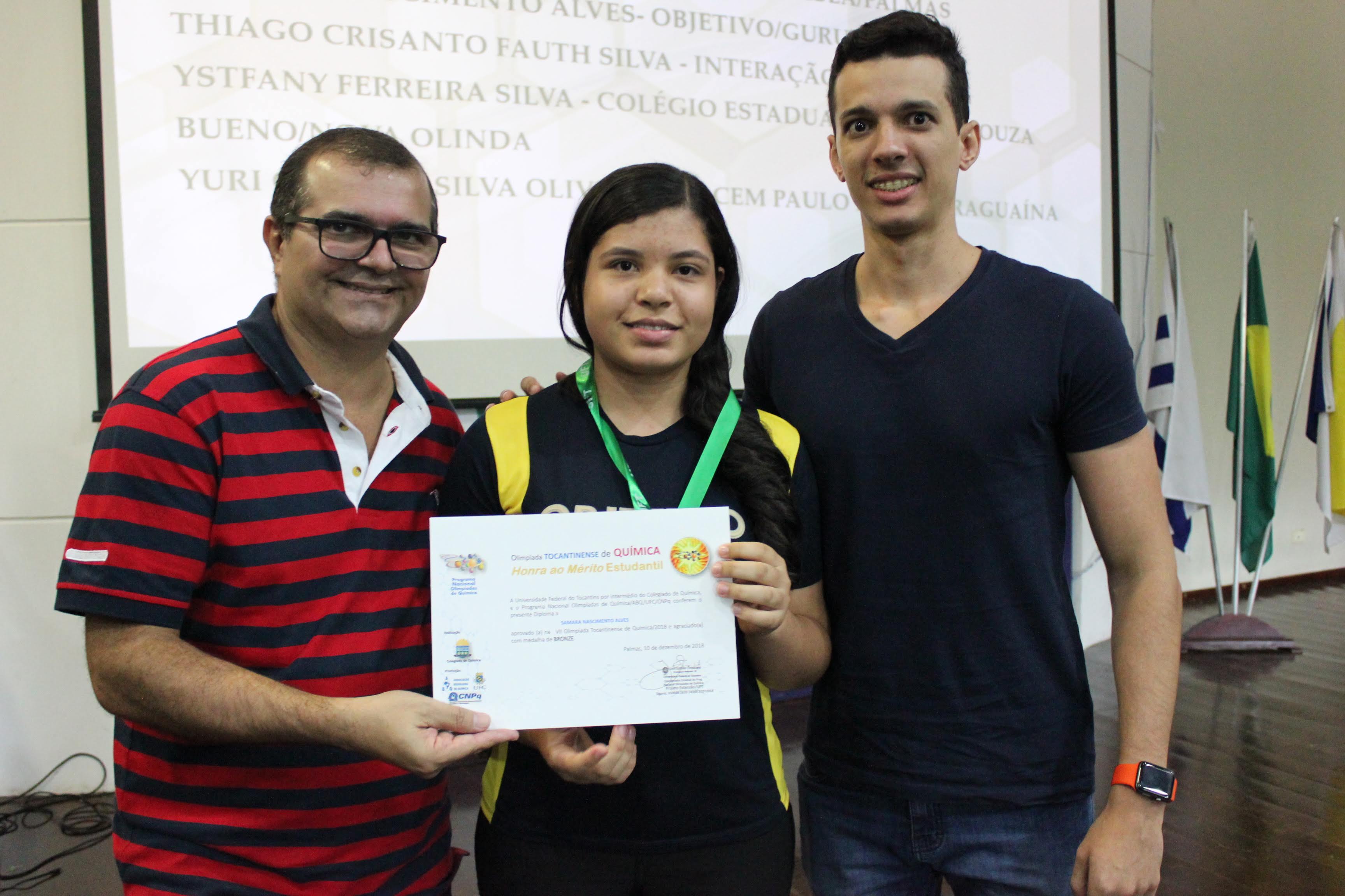 Solenidade 2018 de Premiação Olimpíada Tocantinense de Química 2018