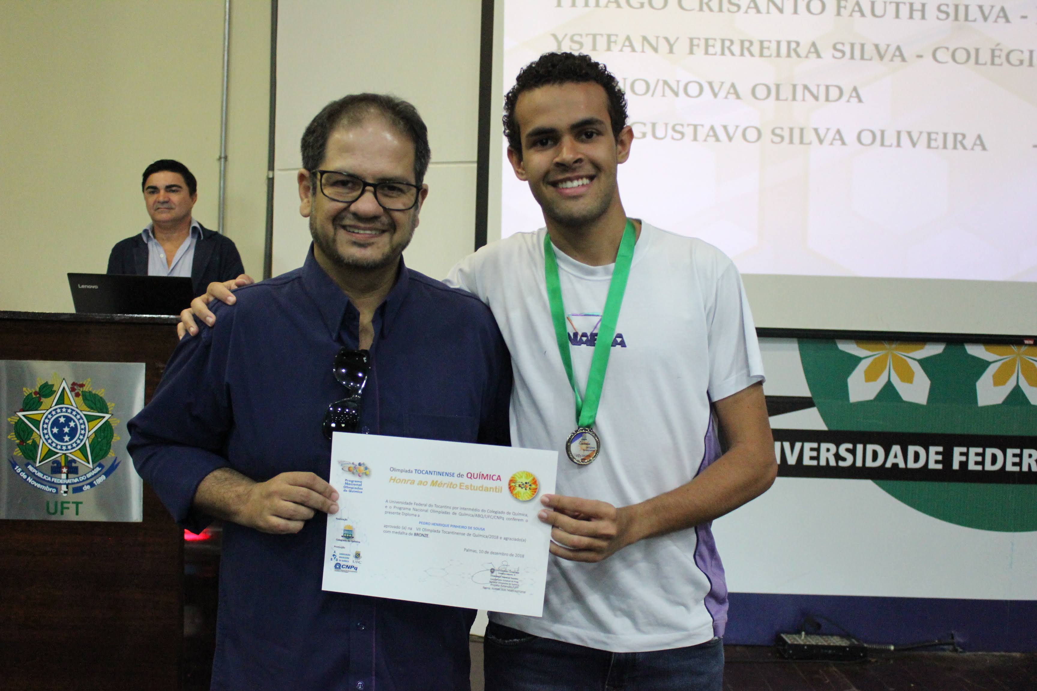 Solenidade 2018 de Premiação Olimpíada Tocantinense de Química 2018