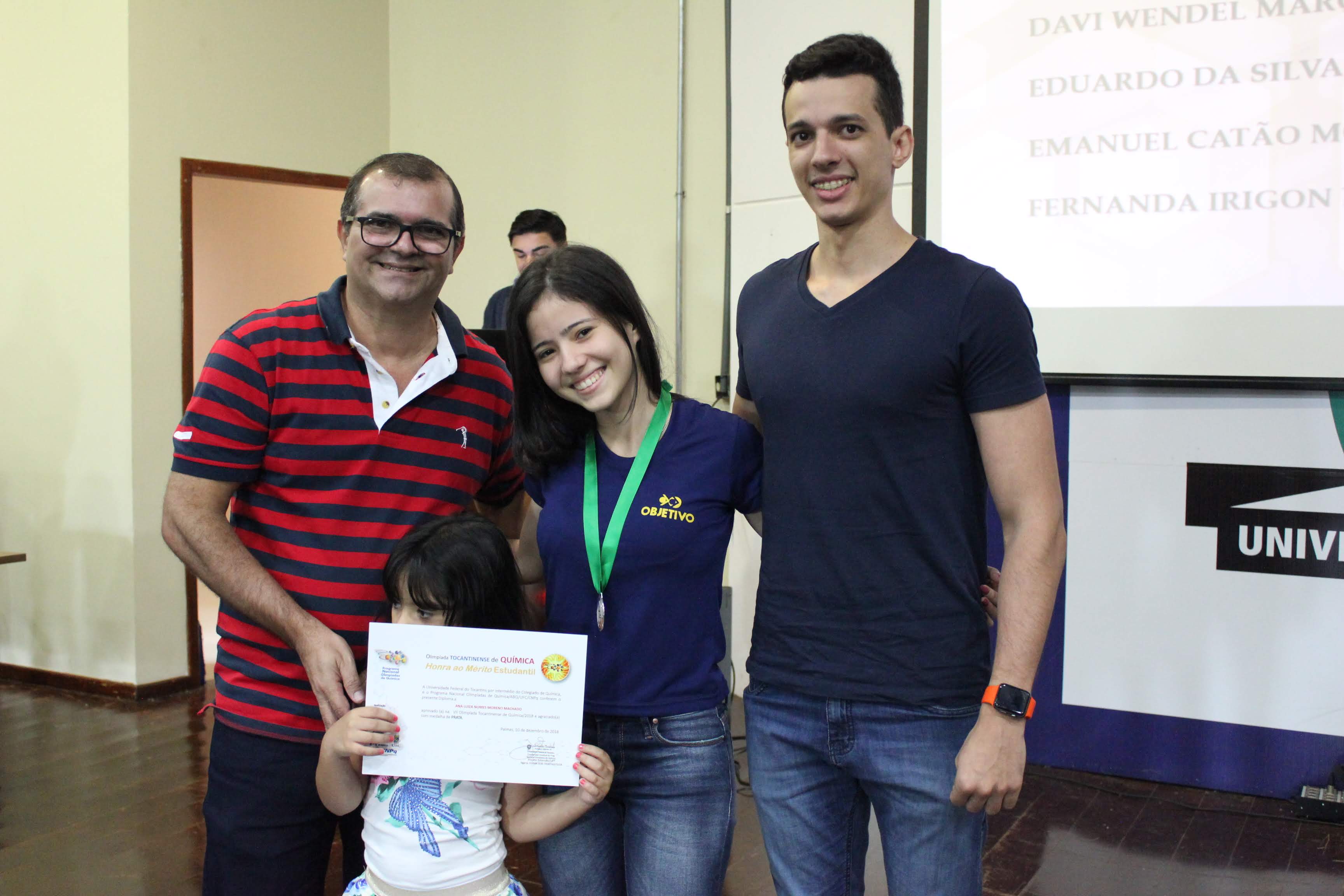Solenidade 2018 de Premiação Olimpíada Tocantinense de Química 2018