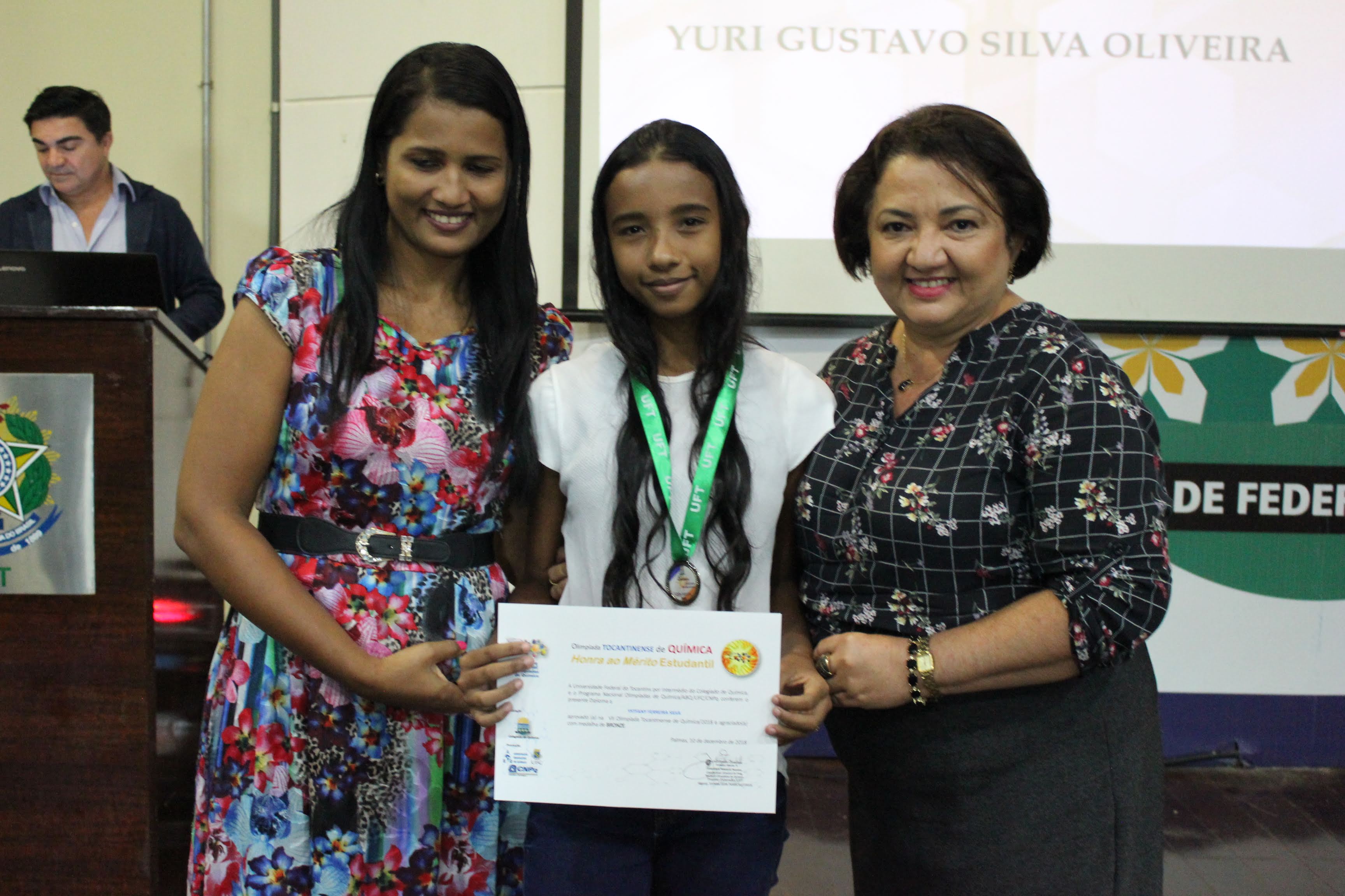 Solenidade 2018 de Premiação Olimpíada Tocantinense de Química 2018