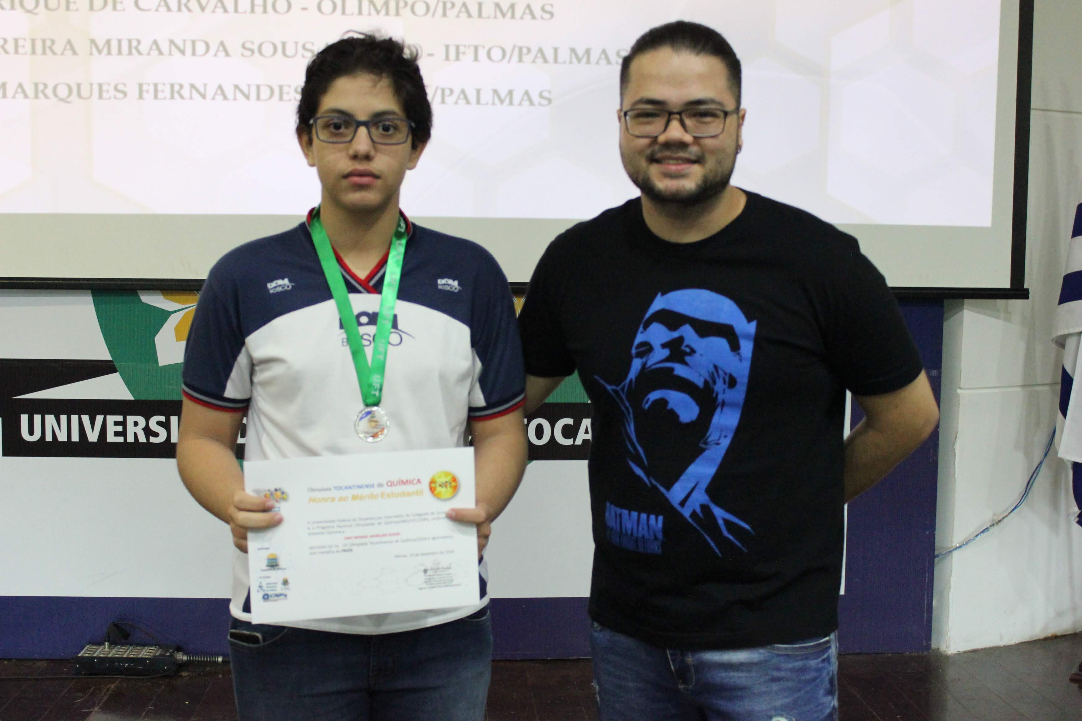 Solenidade 2018 de Premiação Olimpíada Tocantinense de Química 2018