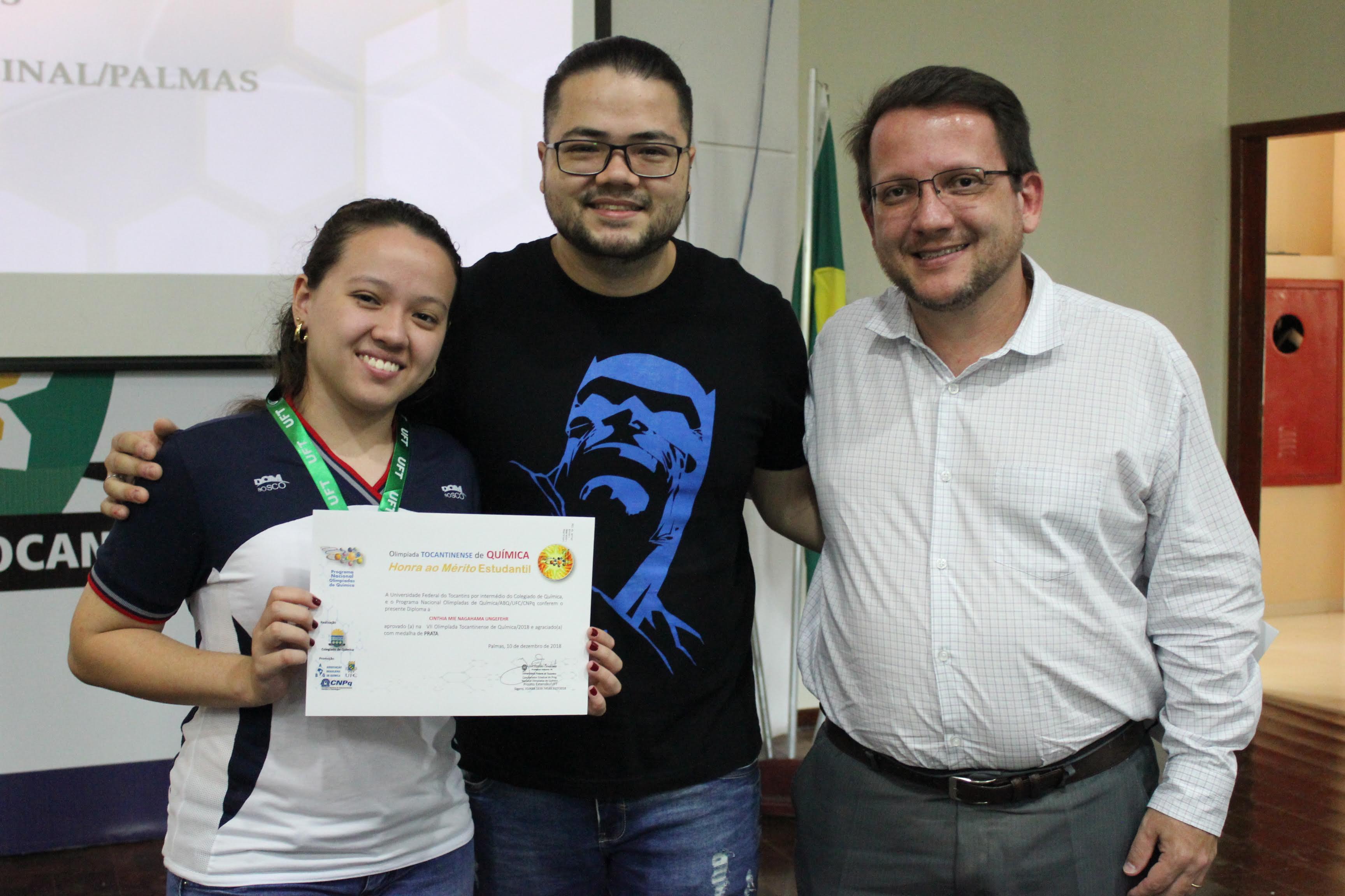 Solenidade 2018 de Premiação Olimpíada Tocantinense de Química 2018