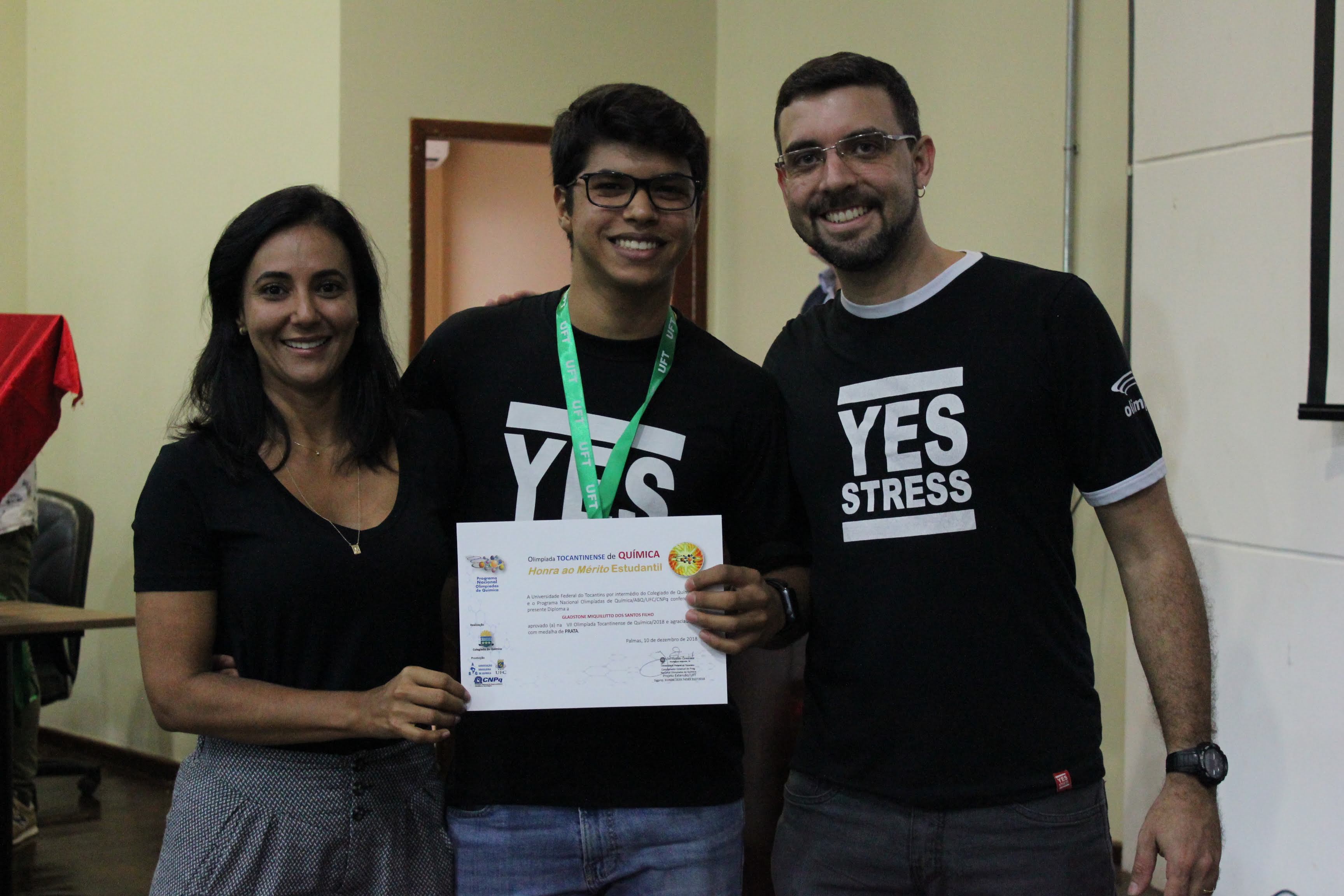 Solenidade 2018 de Premiação Olimpíada Tocantinense de Química 2018