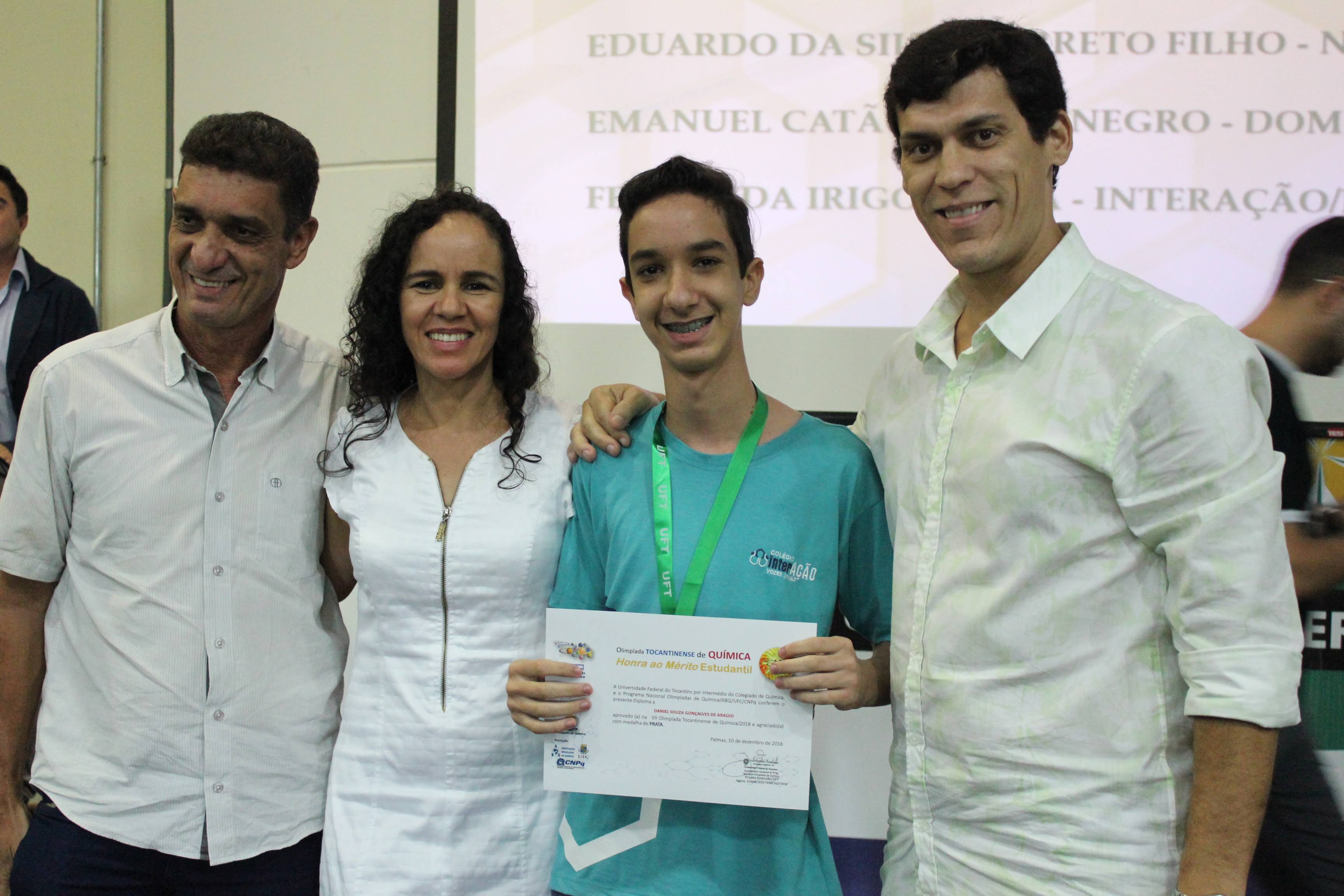 Solenidade 2018 de Premiação Olimpíada Tocantinense de Química 2018