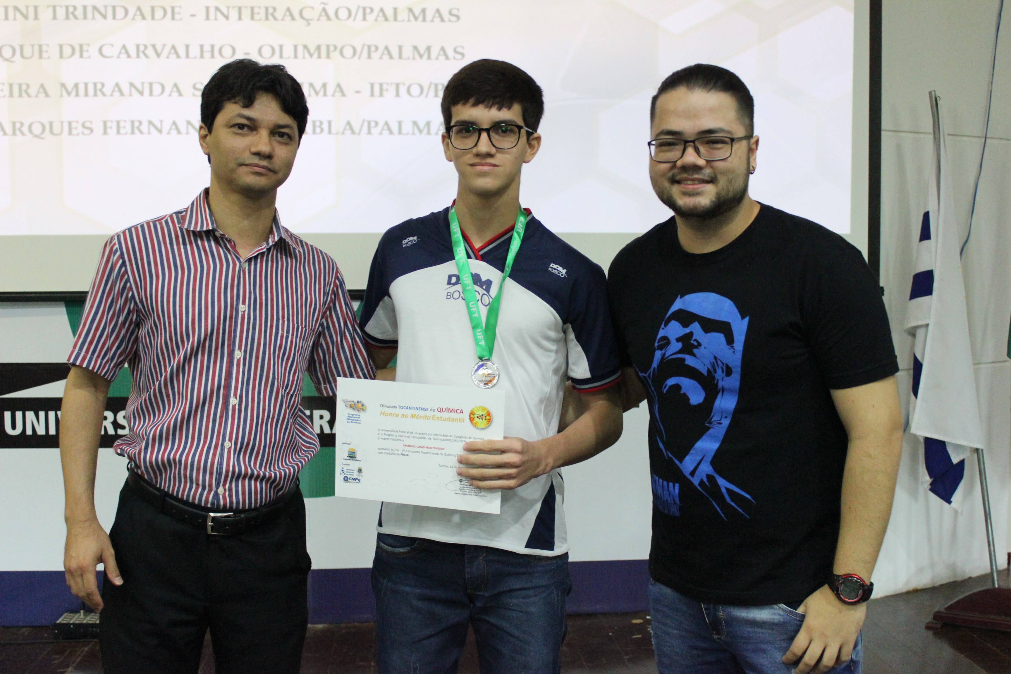 Solenidade 2018 de Premiação Olimpíada Tocantinense de Química 2018