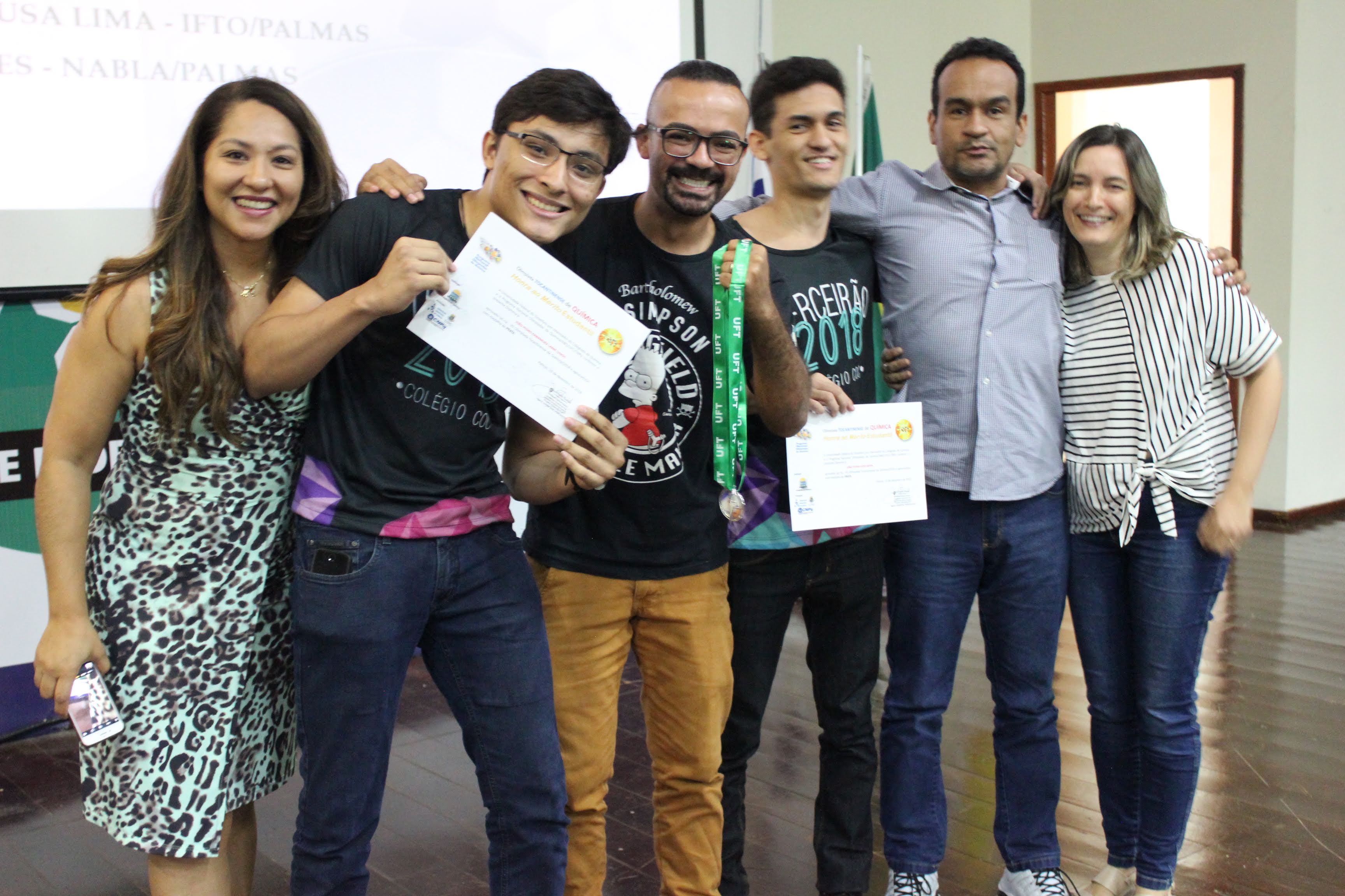 Solenidade 2018 de Premiação Olimpíada Tocantinense de Química 2018