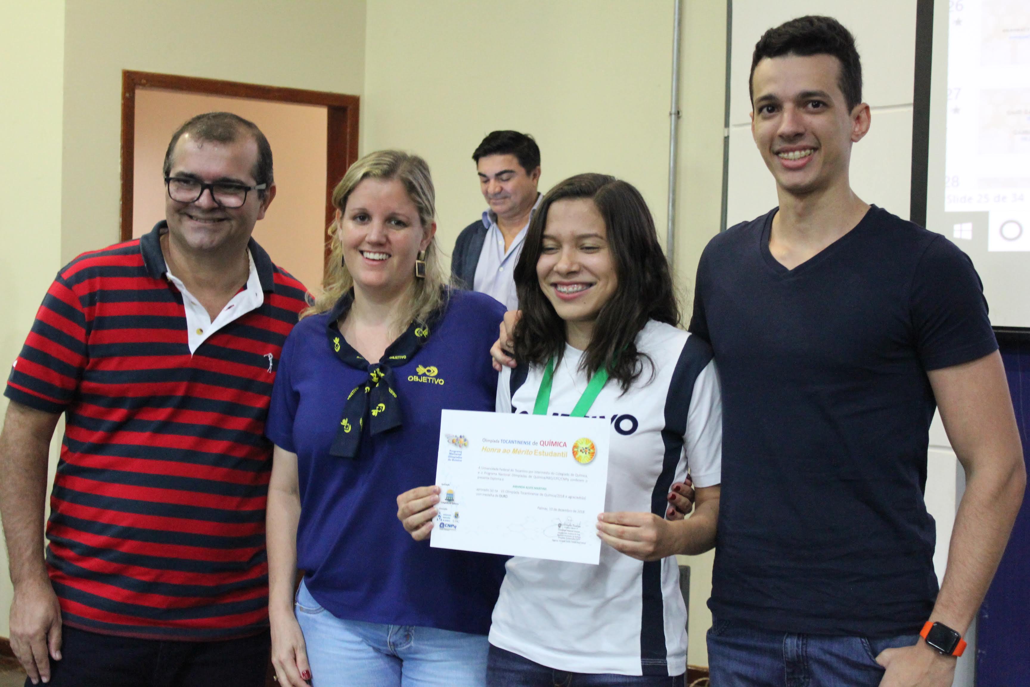 Solenidade 2018 de Premiação Olimpíada Tocantinense de Química 2018