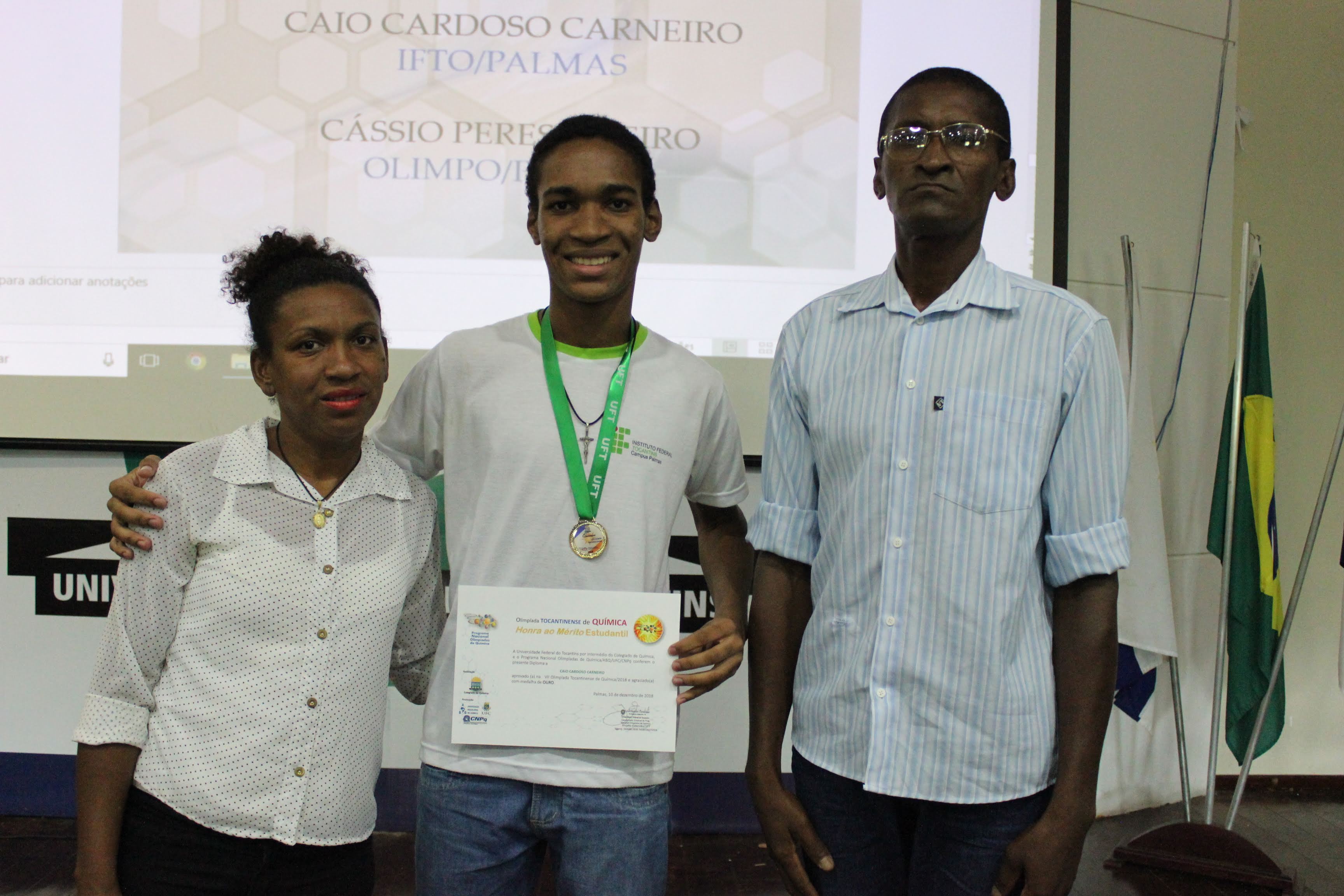 Solenidade 2018 de Premiação Olimpíada Tocantinense de Química 2018