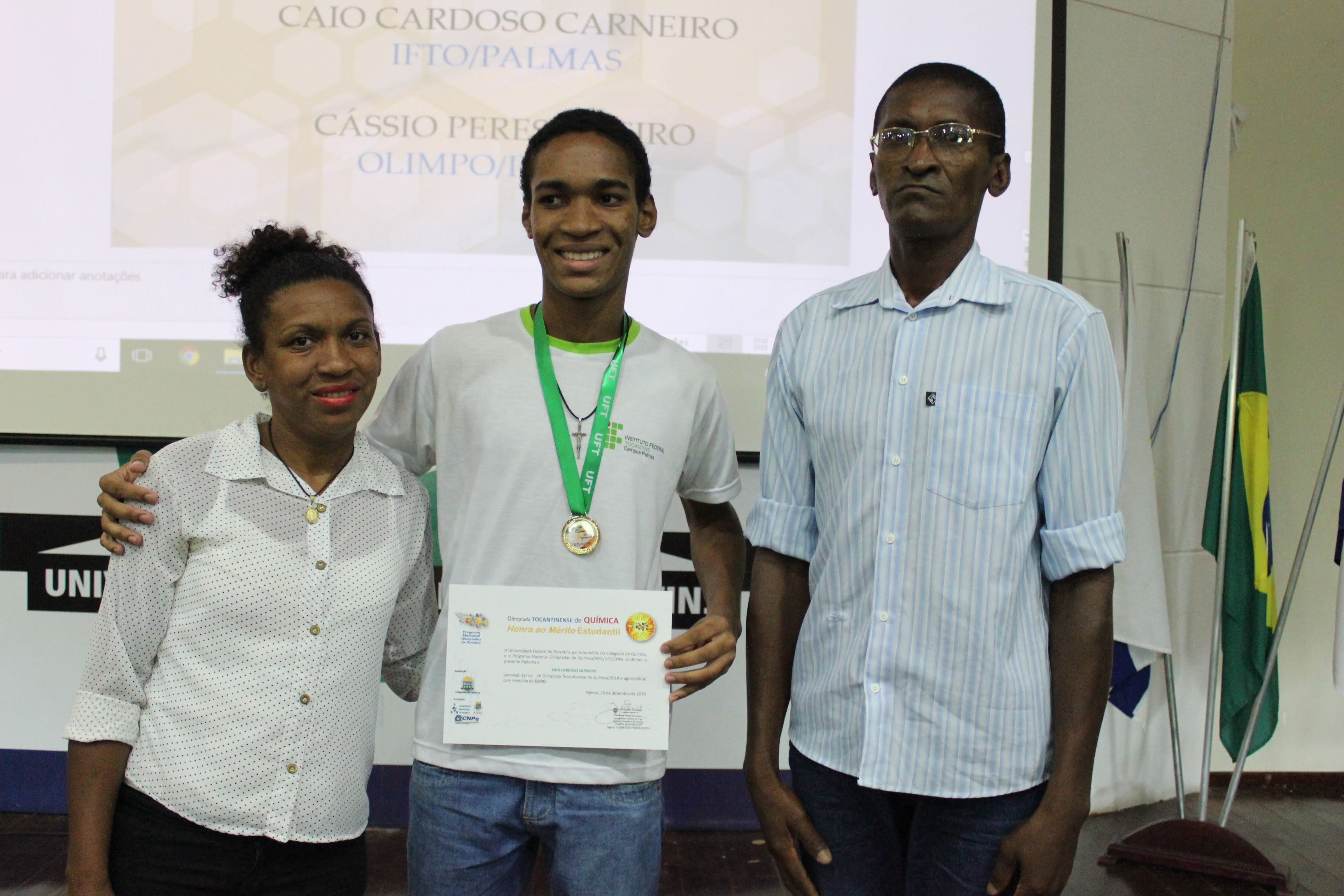 Solenidade 2018 de Premiação Olimpíada Tocantinense de Química 2018