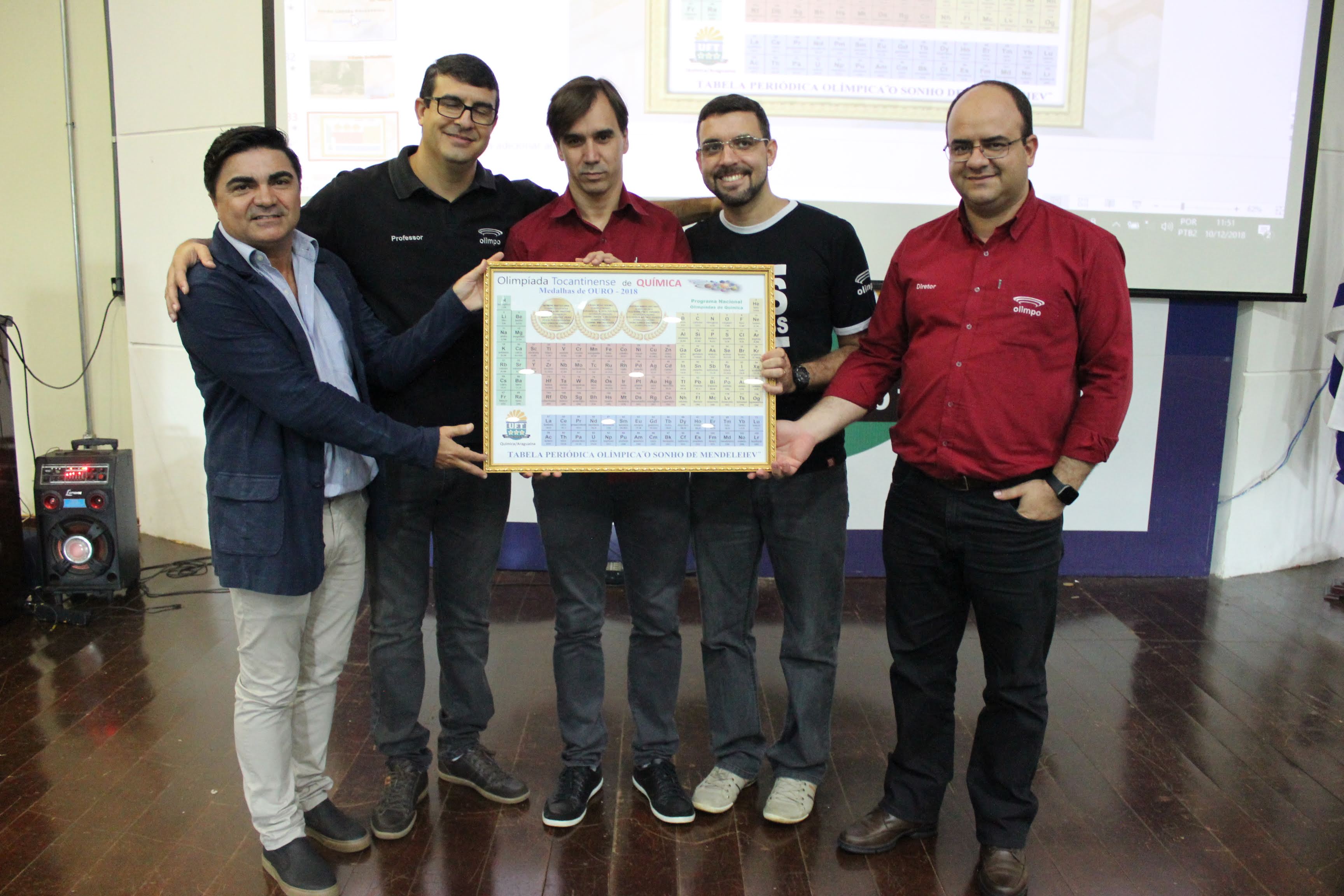 Solenidade 2018 de Premiação Olimpíada Tocantinense de Química 2018