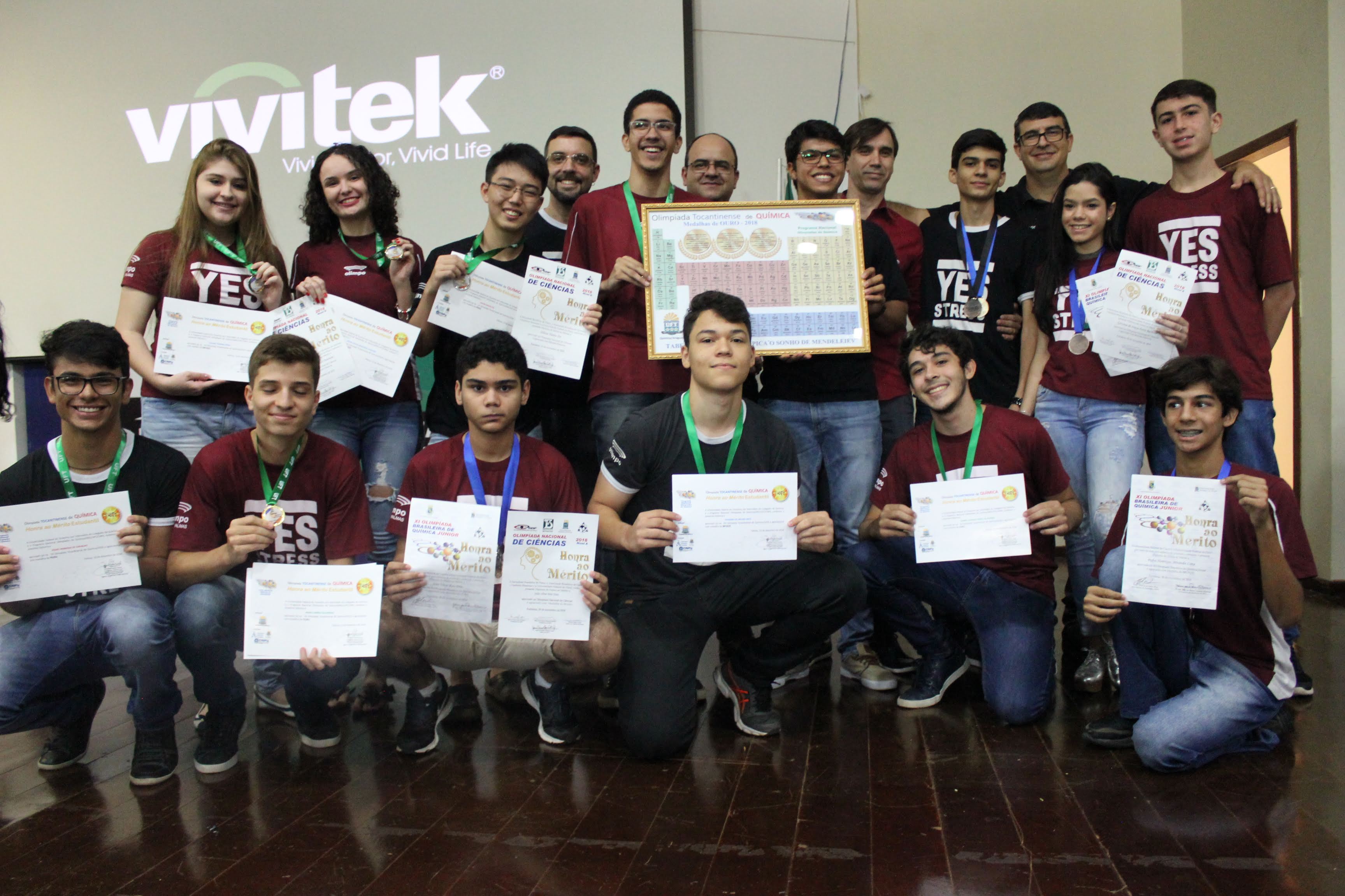 Solenidade 2018 de Premiação Olimpíada Tocantinense de Química 2018