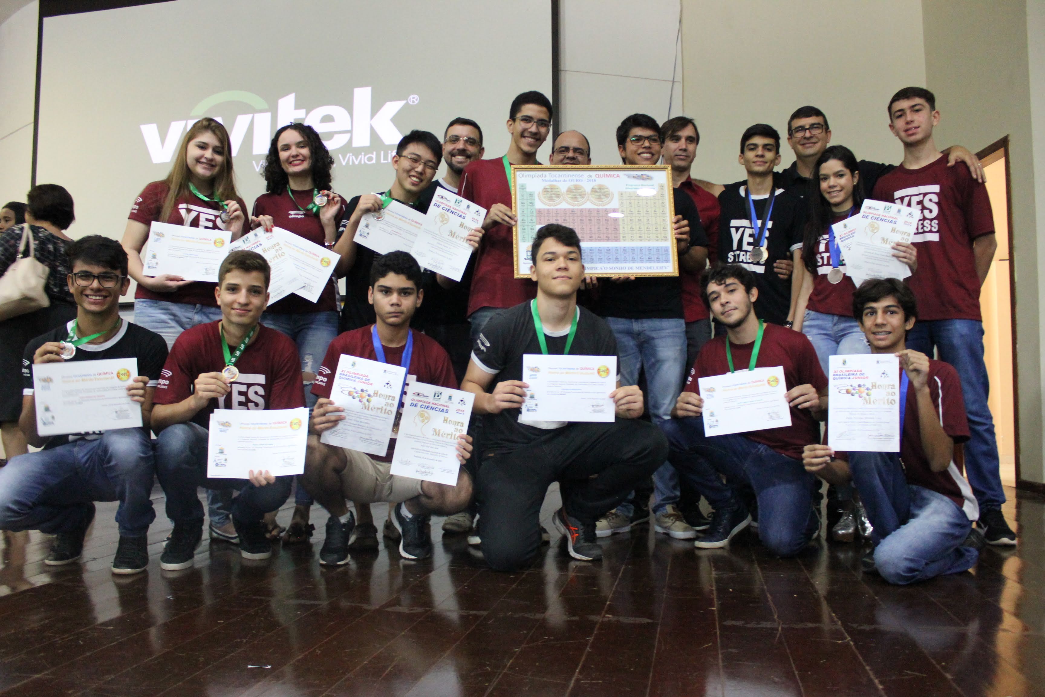 Solenidade 2018 de Premiação Olimpíada Tocantinense de Química 2018