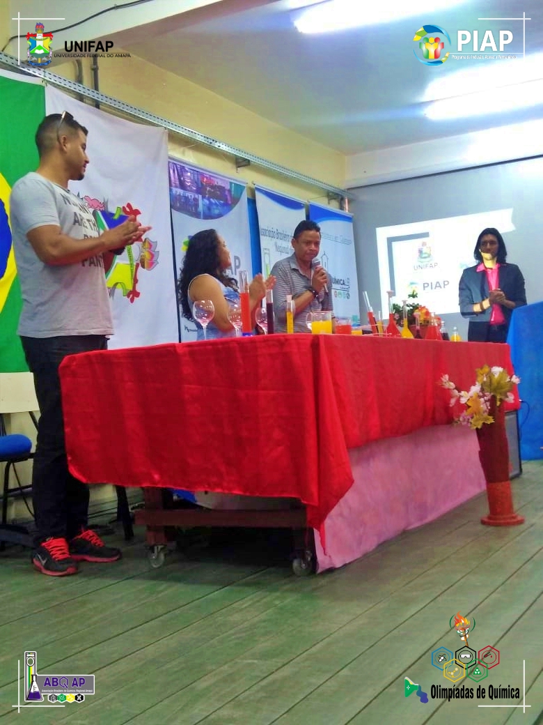2018 - CERIMÔNIA DE PREMIAÇÃO DA XVII OLIMPÍADA AMAPAENSE DE QUÍMICA