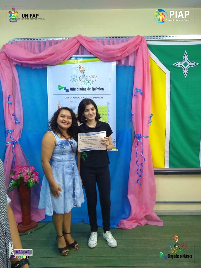 2018 - CERIMÔNIA DE PREMIAÇÃO DA XVII OLIMPÍADA AMAPAENSE DE QUÍMICA