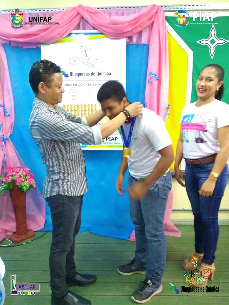 2018 - CERIMÔNIA DE PREMIAÇÃO DA XVII OLIMPÍADA AMAPAENSE DE QUÍMICA