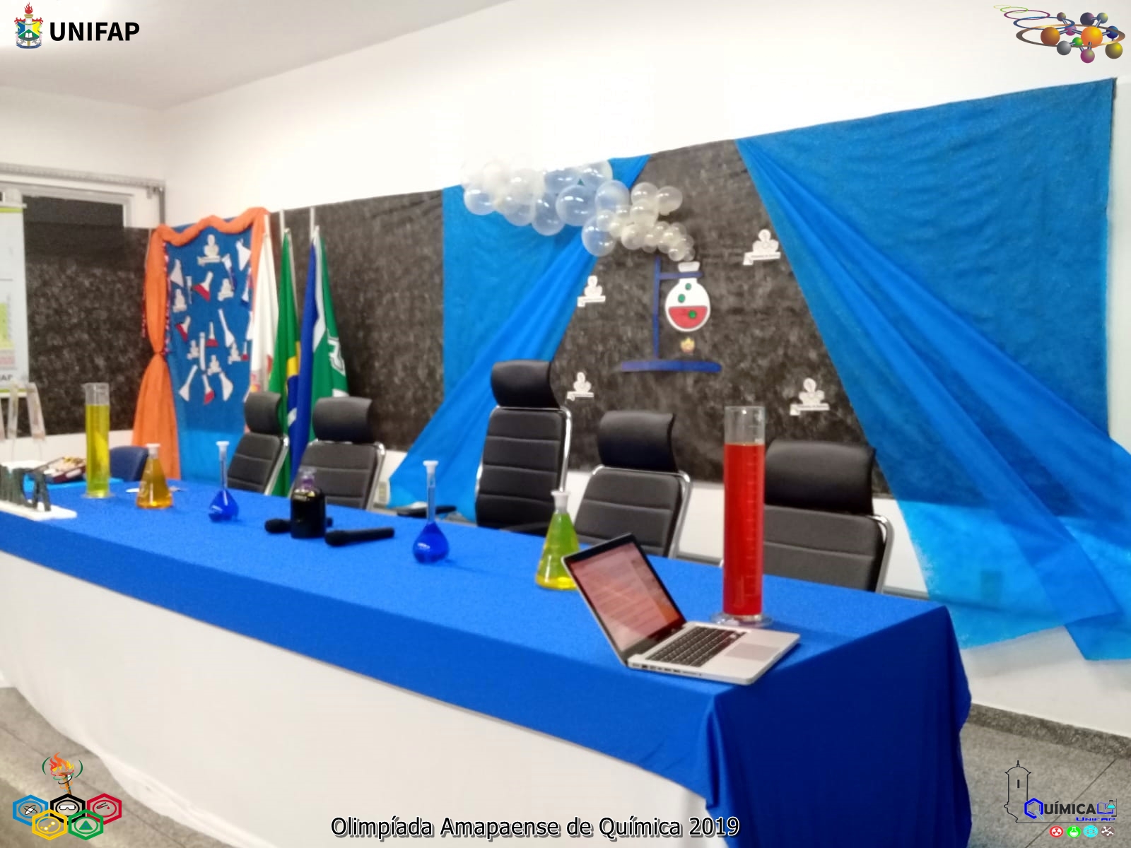 2019 - CERIMÔNIA DE PREMIAÇÃO DA XVIII OLIMPÍADA AMAPAENSE DE QUÍMICA