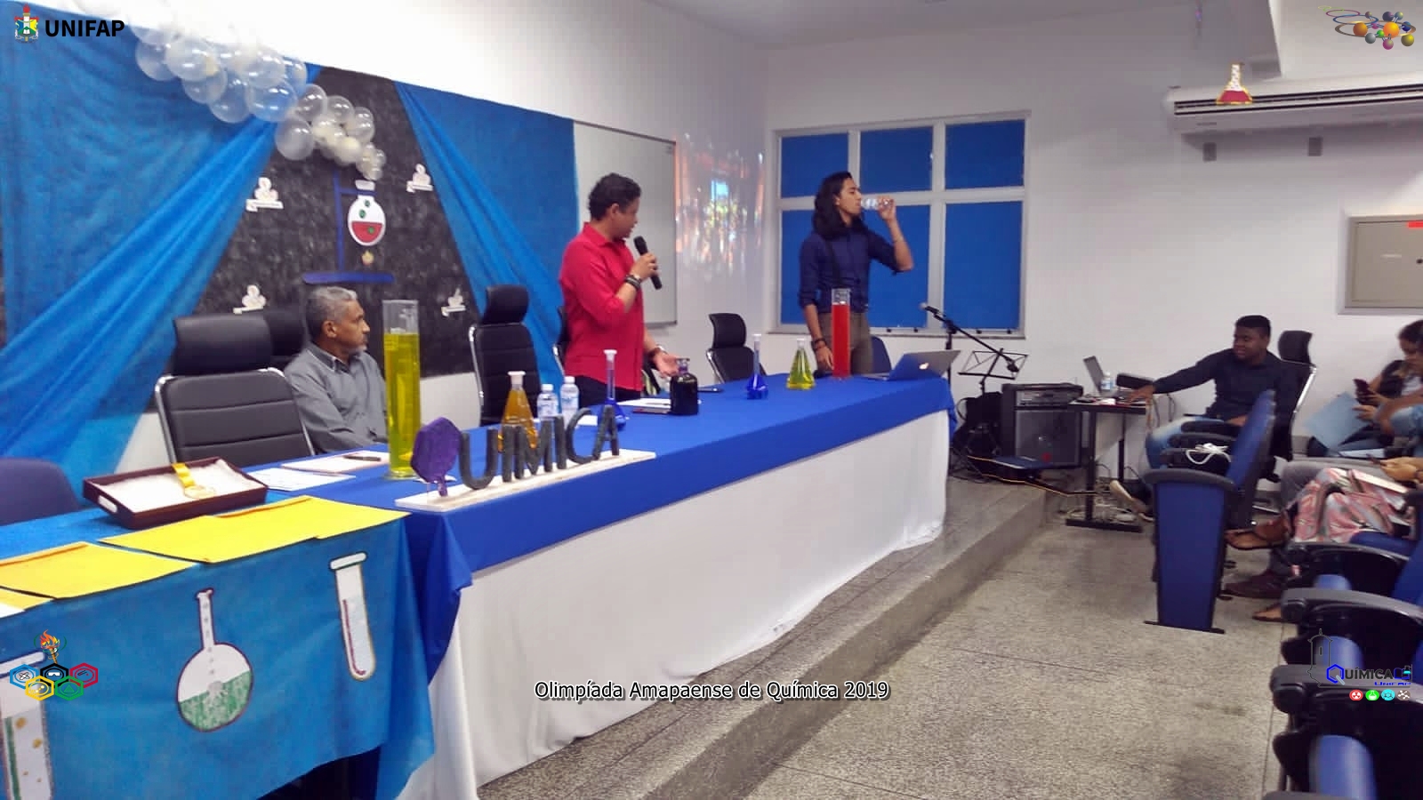 2019 - CERIMÔNIA DE PREMIAÇÃO DA XVIII OLIMPÍADA AMAPAENSE DE QUÍMICA
