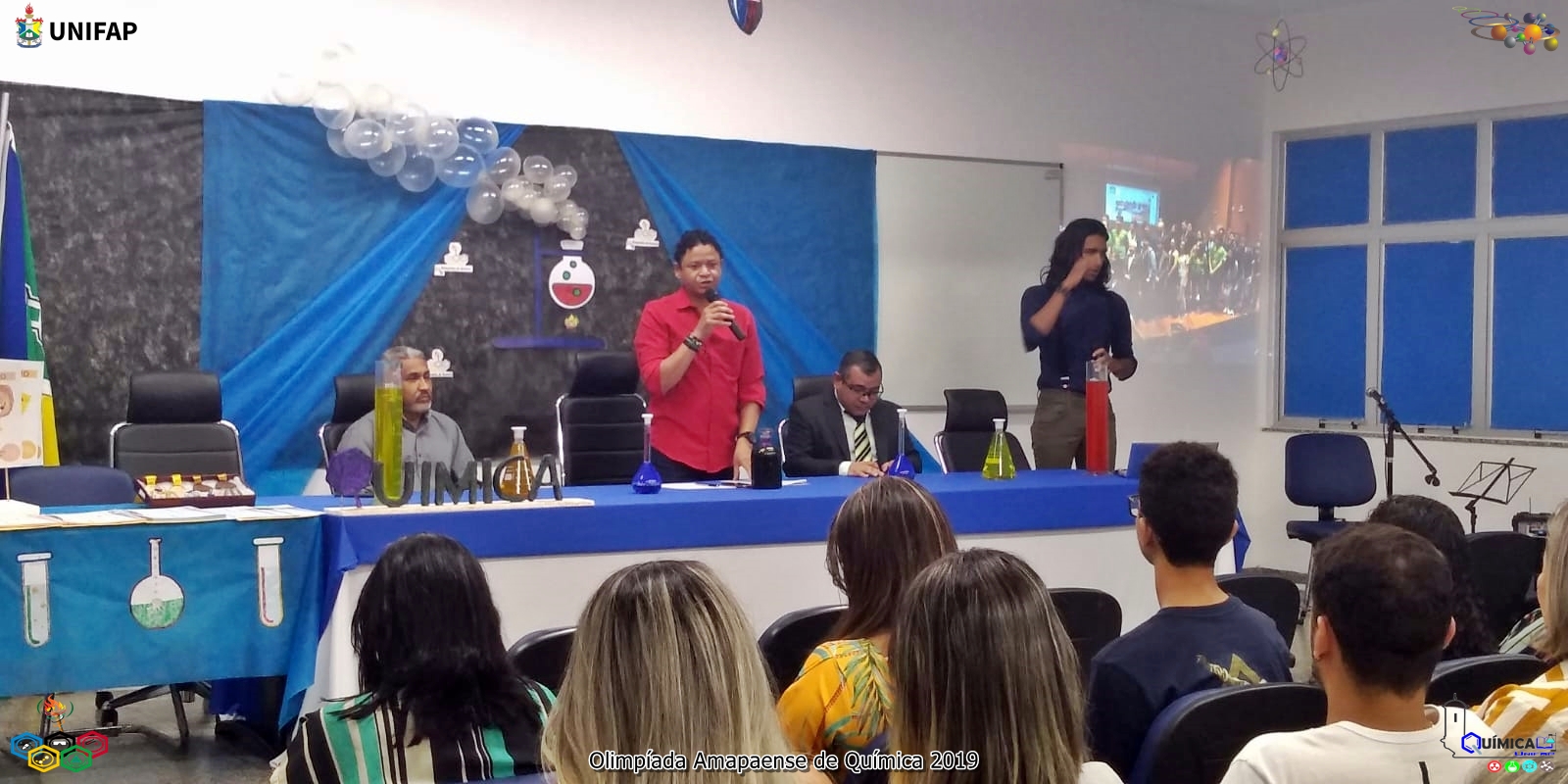 2019 - CERIMÔNIA DE PREMIAÇÃO DA XVIII OLIMPÍADA AMAPAENSE DE QUÍMICA