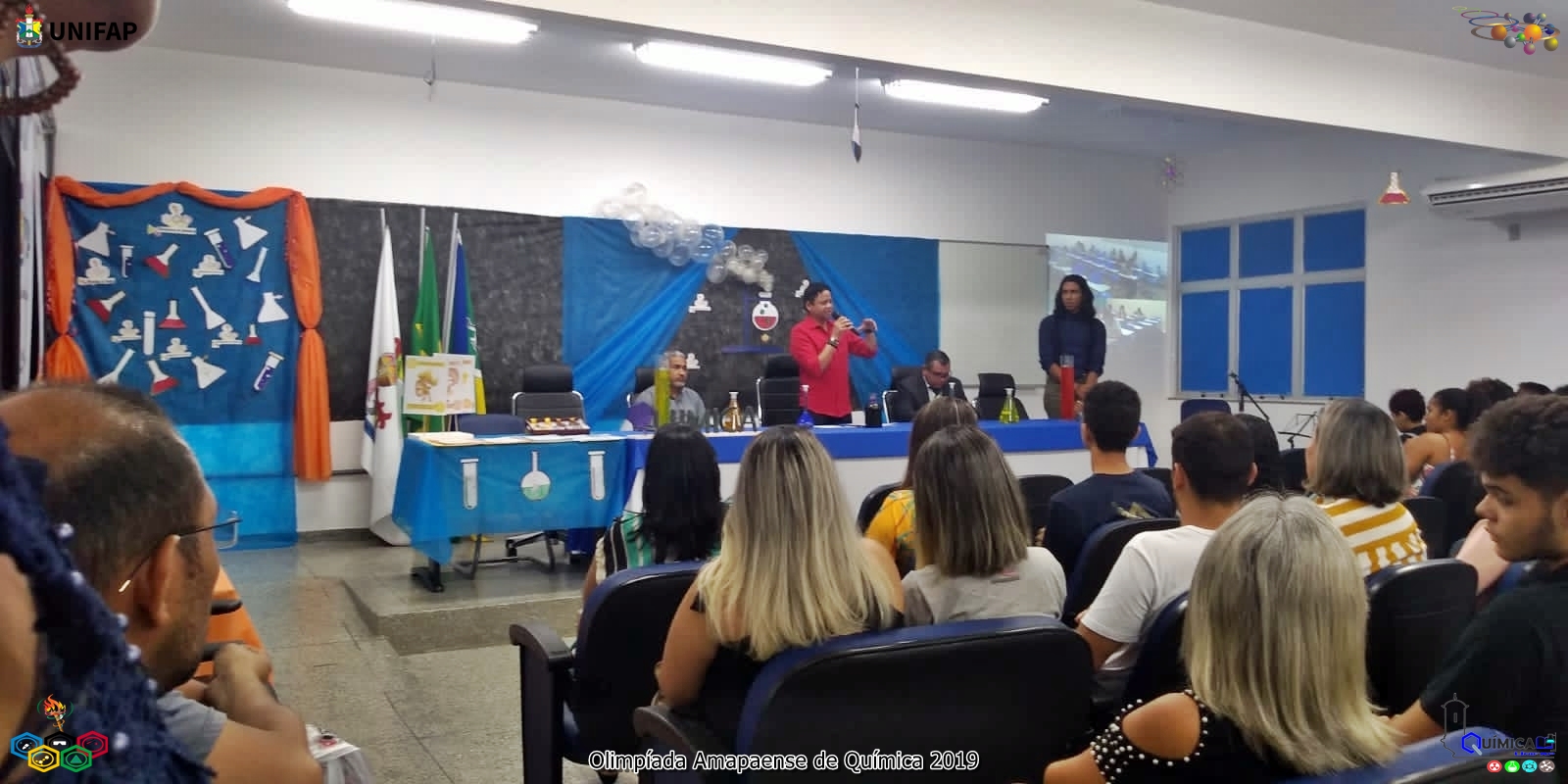 2019 - CERIMÔNIA DE PREMIAÇÃO DA XVIII OLIMPÍADA AMAPAENSE DE QUÍMICA