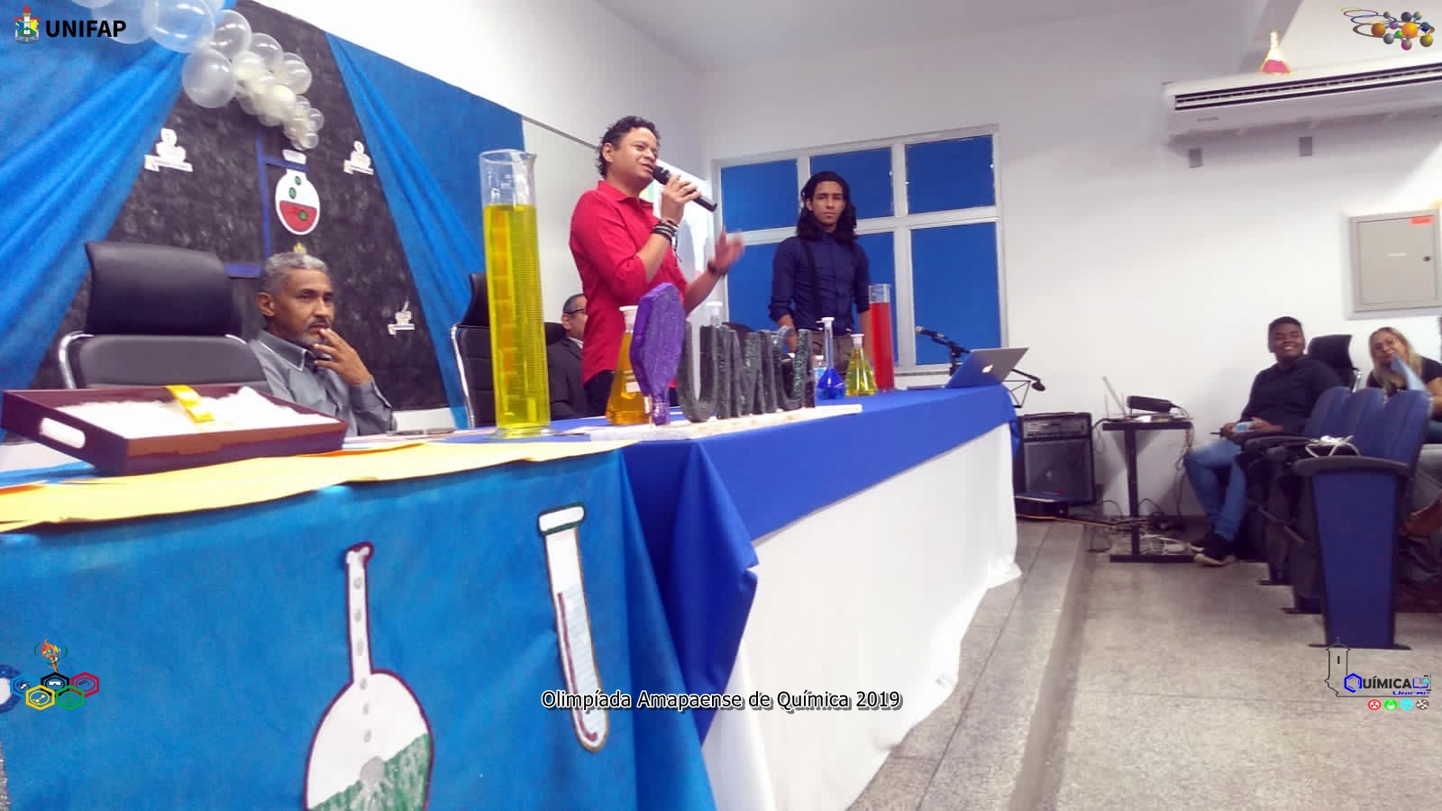 2019 - CERIMÔNIA DE PREMIAÇÃO DA XVIII OLIMPÍADA AMAPAENSE DE QUÍMICA