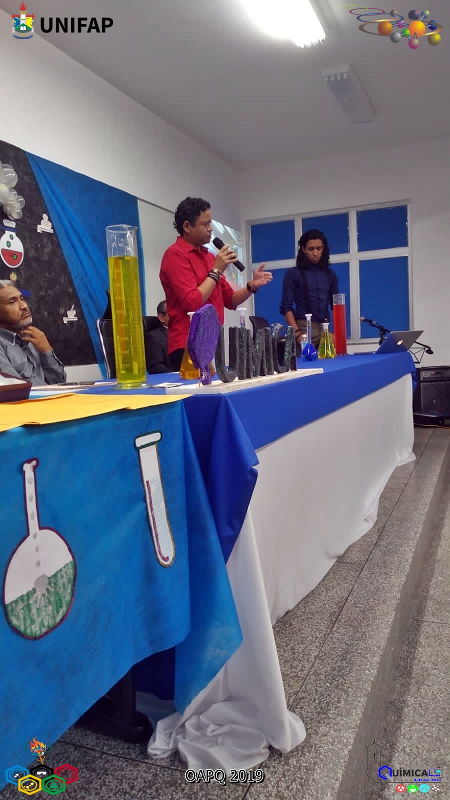 2019 - CERIMÔNIA DE PREMIAÇÃO DA XVIII OLIMPÍADA AMAPAENSE DE QUÍMICA