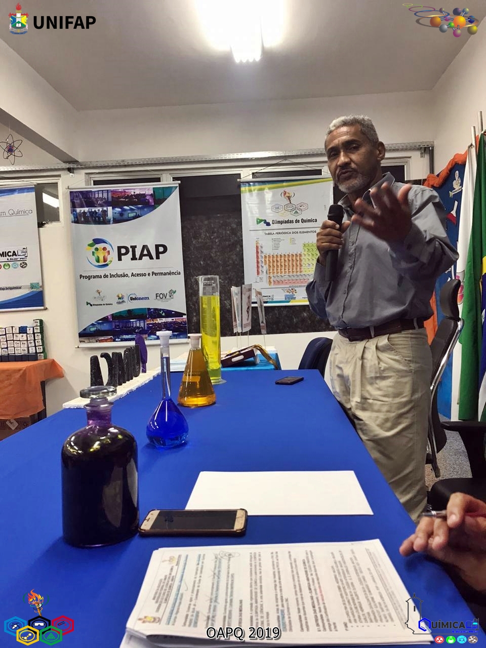 2019 - CERIMÔNIA DE PREMIAÇÃO DA XVIII OLIMPÍADA AMAPAENSE DE QUÍMICA