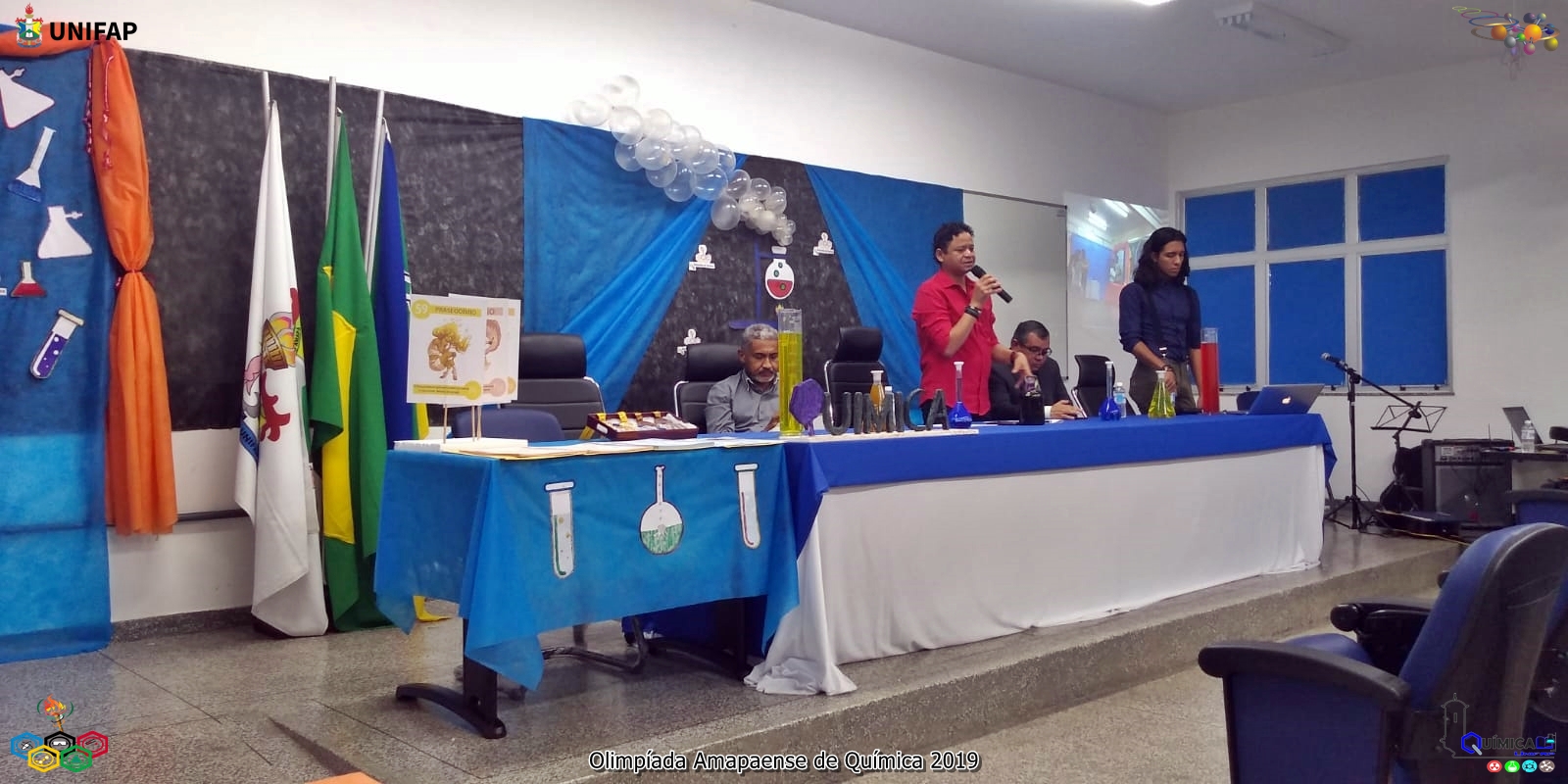 2019 - CERIMÔNIA DE PREMIAÇÃO DA XVIII OLIMPÍADA AMAPAENSE DE QUÍMICA