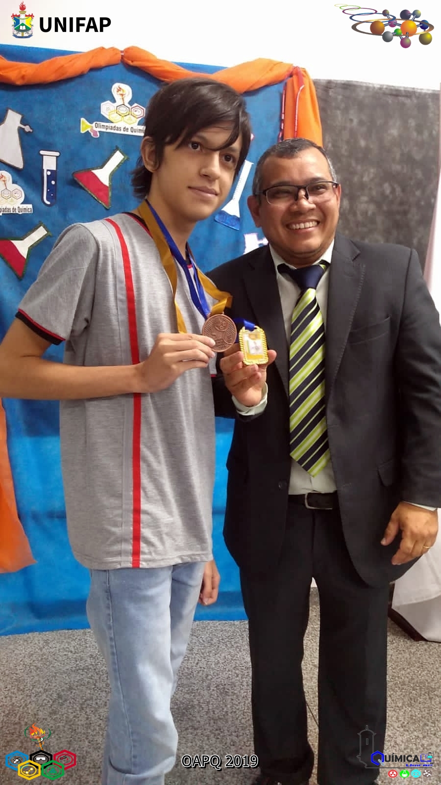 2019 - CERIMÔNIA DE PREMIAÇÃO DA XVIII OLIMPÍADA AMAPAENSE DE QUÍMICA