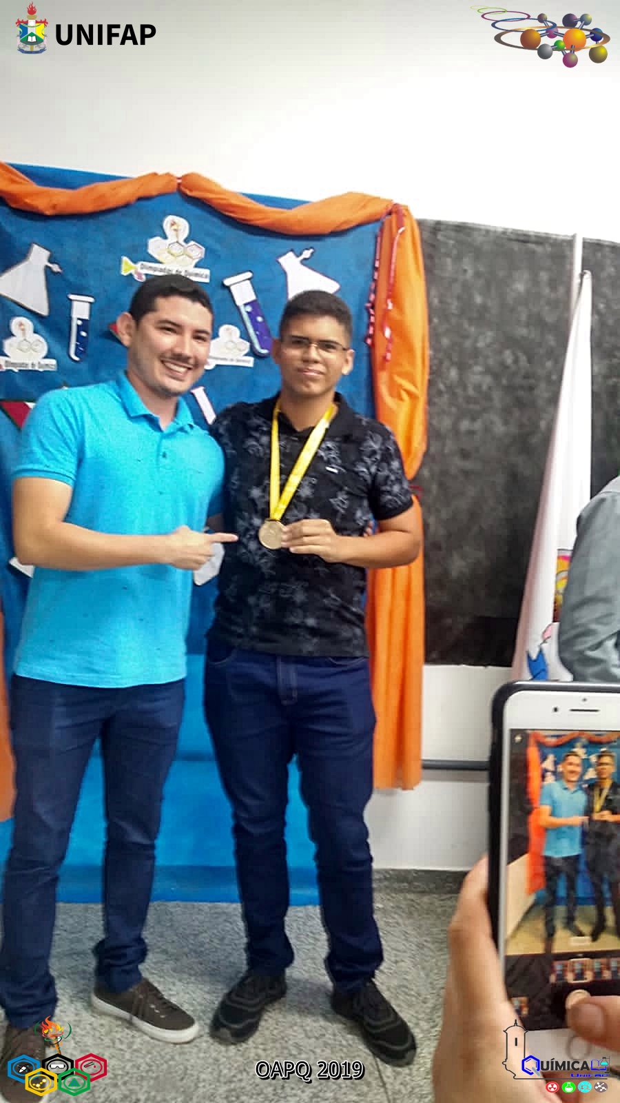 2019 - CERIMÔNIA DE PREMIAÇÃO DA XVIII OLIMPÍADA AMAPAENSE DE QUÍMICA