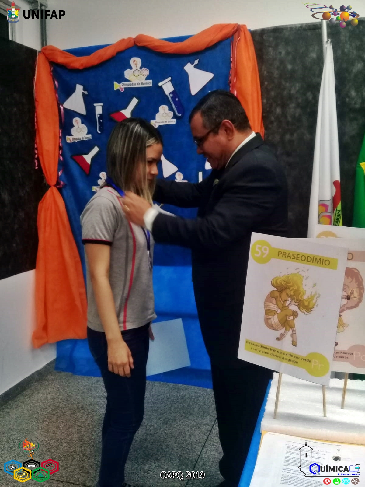 2019 - CERIMÔNIA DE PREMIAÇÃO DA XVIII OLIMPÍADA AMAPAENSE DE QUÍMICA