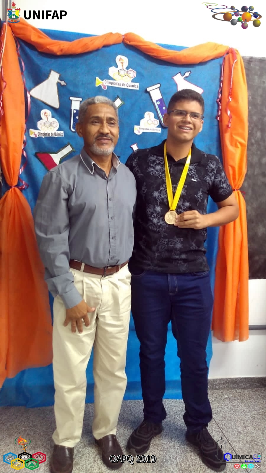 2019 - CERIMÔNIA DE PREMIAÇÃO DA XVIII OLIMPÍADA AMAPAENSE DE QUÍMICA